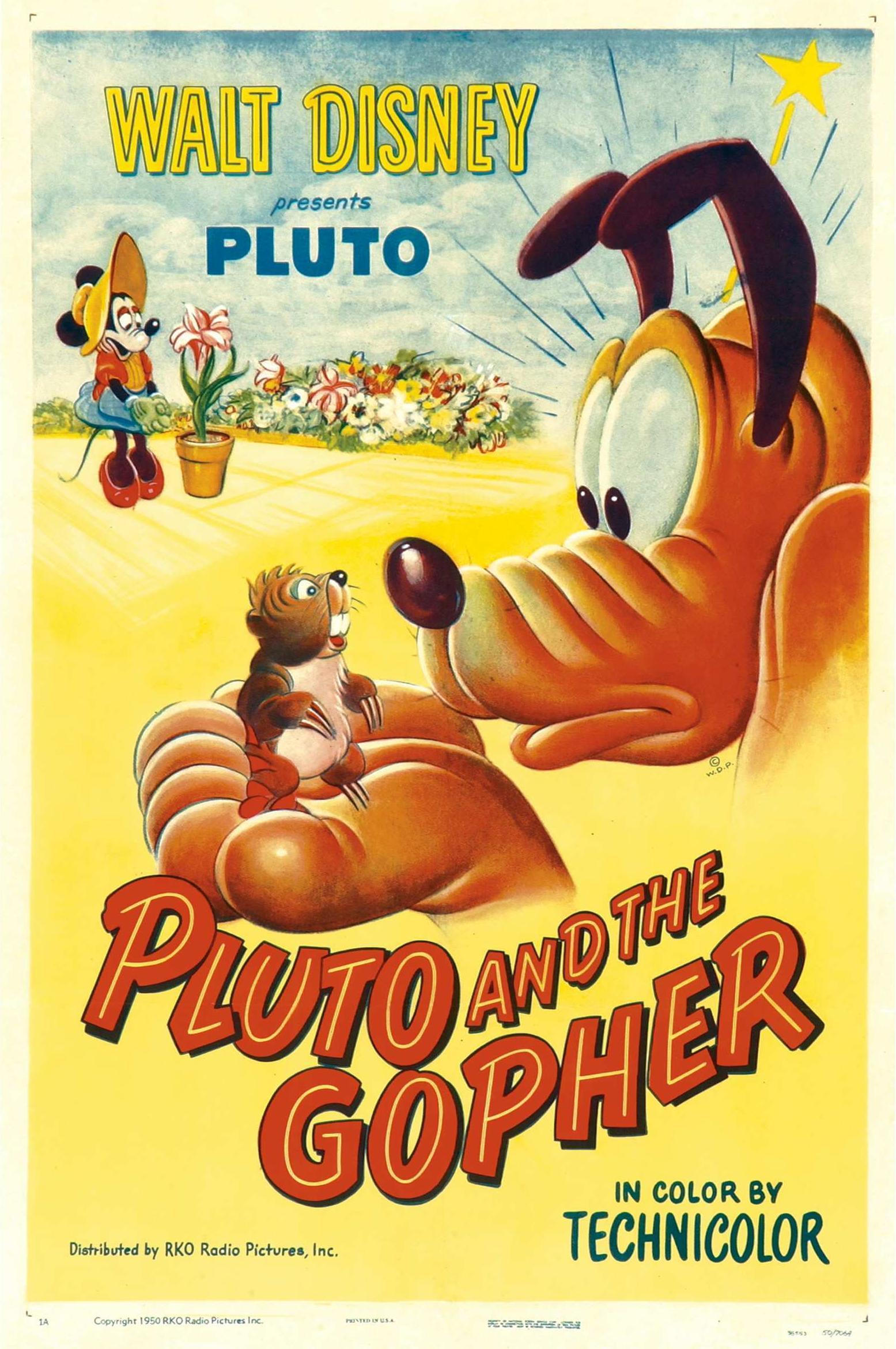 Постер фильма Pluto and the Gopher