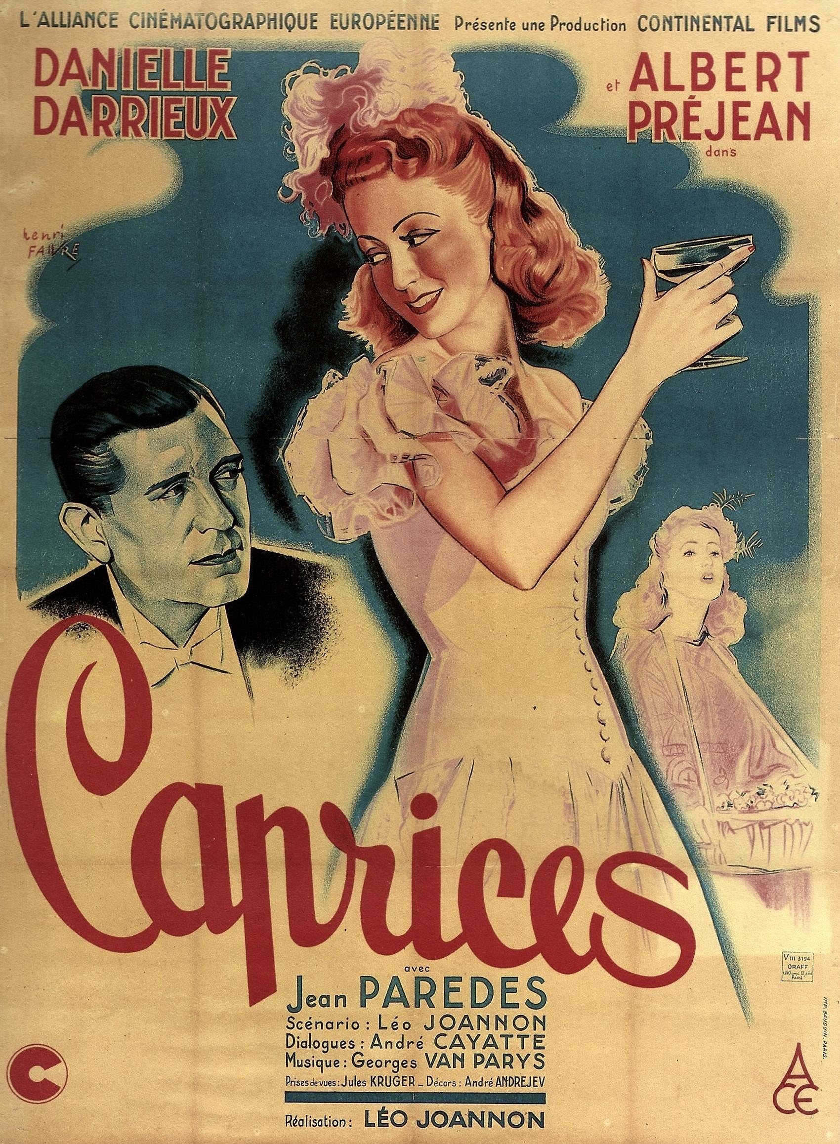 Постер фильма Капризы | Caprices