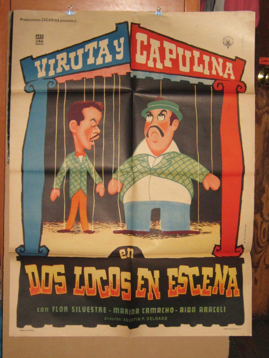 Постер фильма Dos locos en escena
