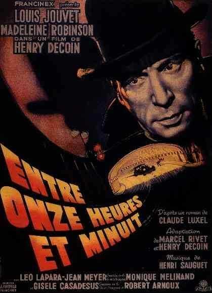 Постер фильма Entre onze heures et minuit