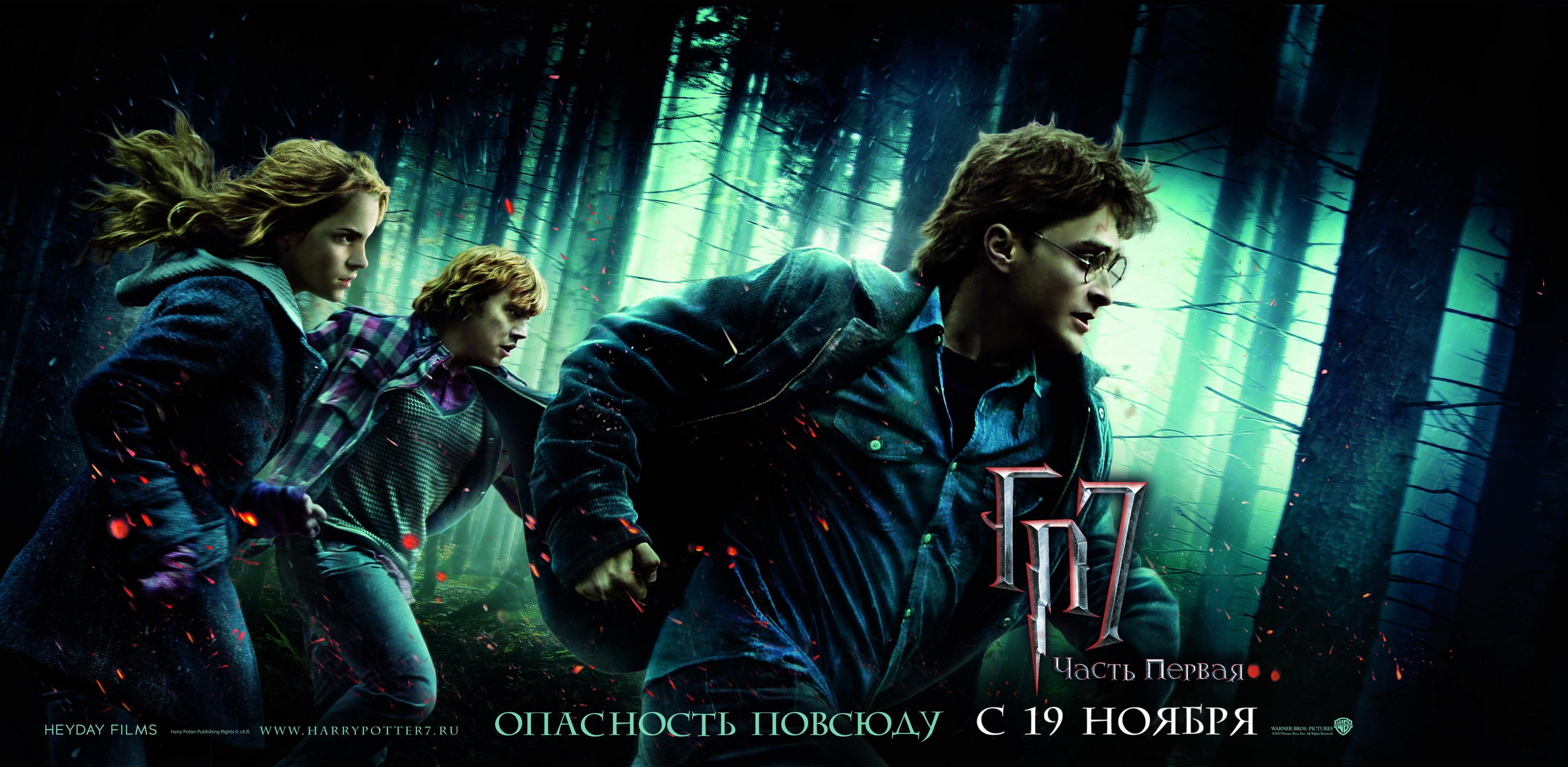 Постер фильма Гарри Поттер и Дары Смерти. Часть 1 | Harry Potter and the Deathly Hallows: Part 1