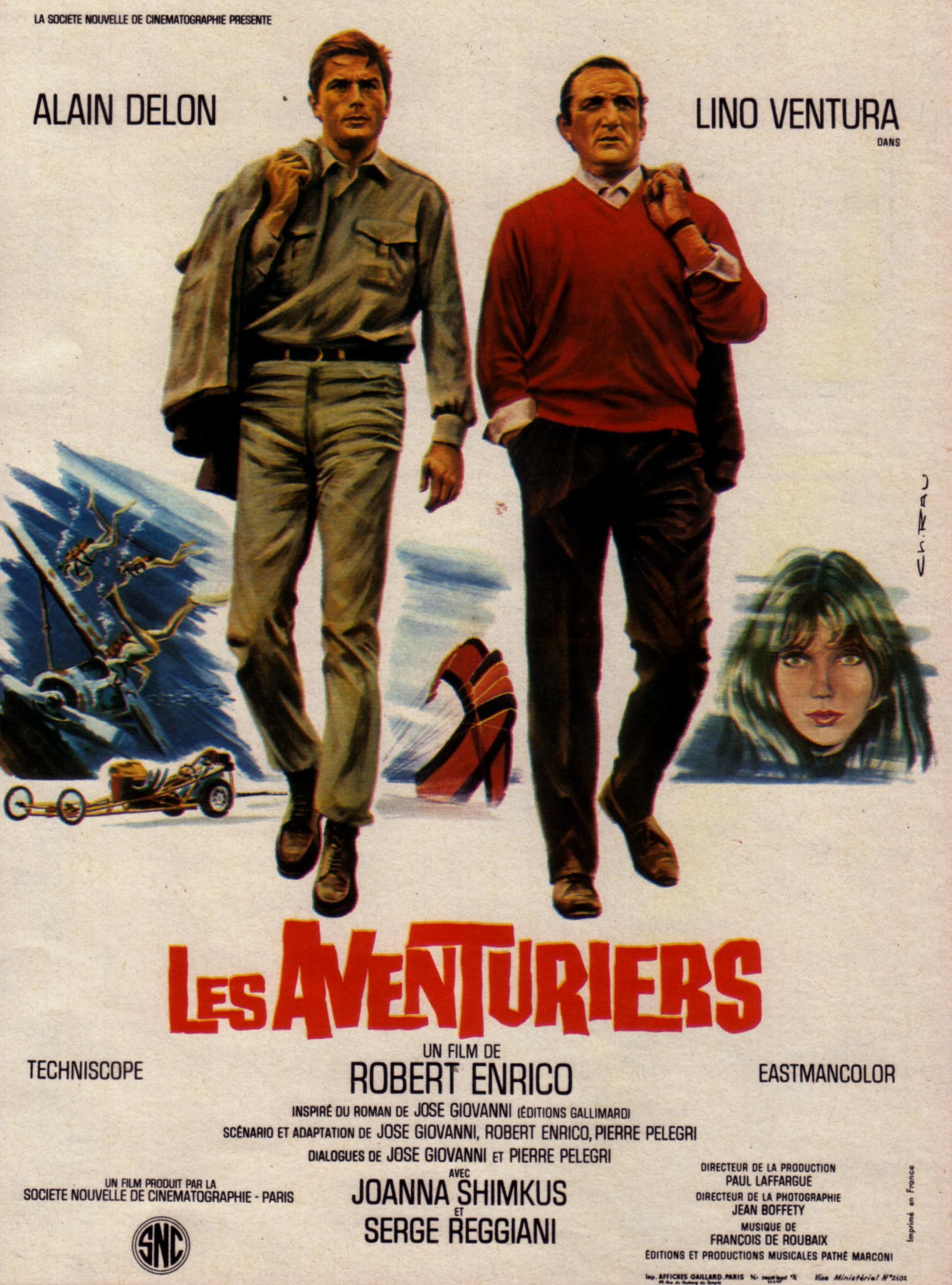 Постер фильма Искатели приключений | Les aventuriers