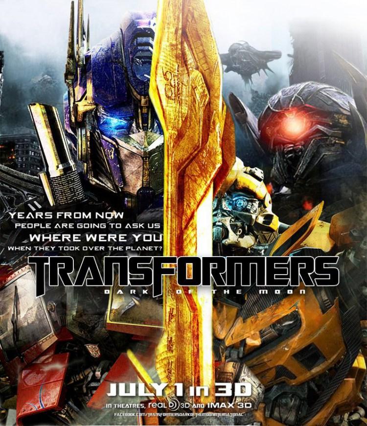 Постер фильма Трансформеры 3: Темная сторона Луны | Transformers: Dark of the Moon