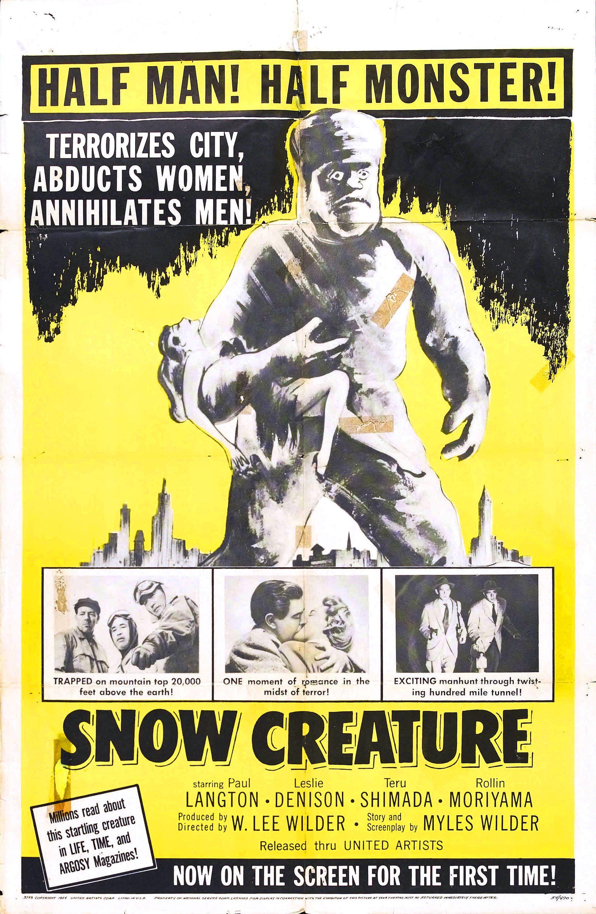 Постер фильма Snow Creature
