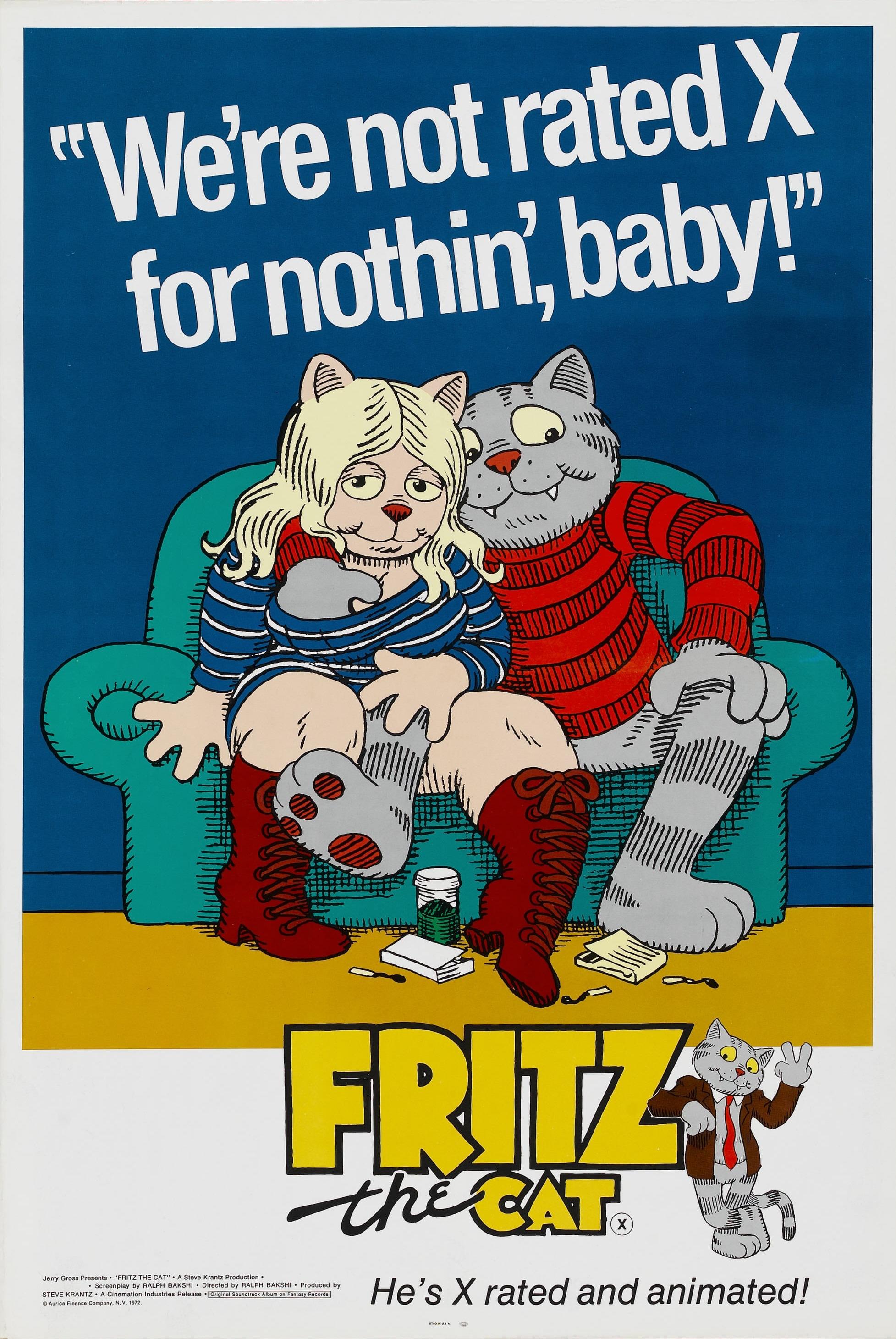 Постер фильма Fritz the Cat