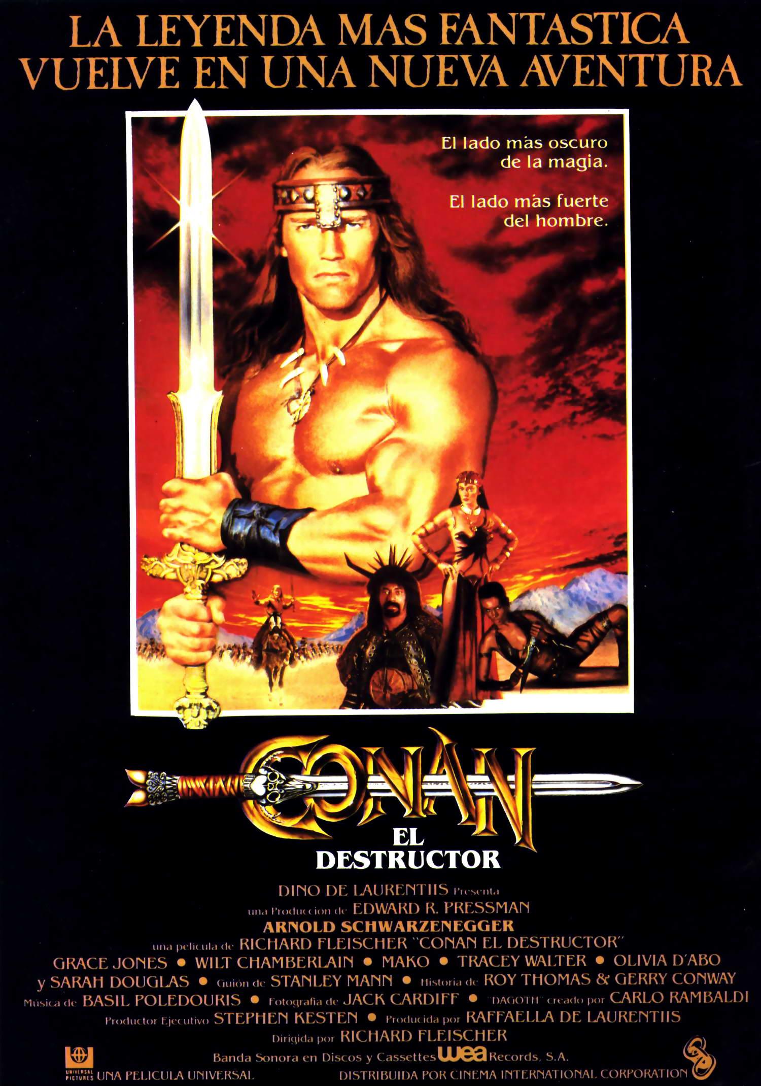 Постер фильма Конан - разрушитель | Conan the Destroyer