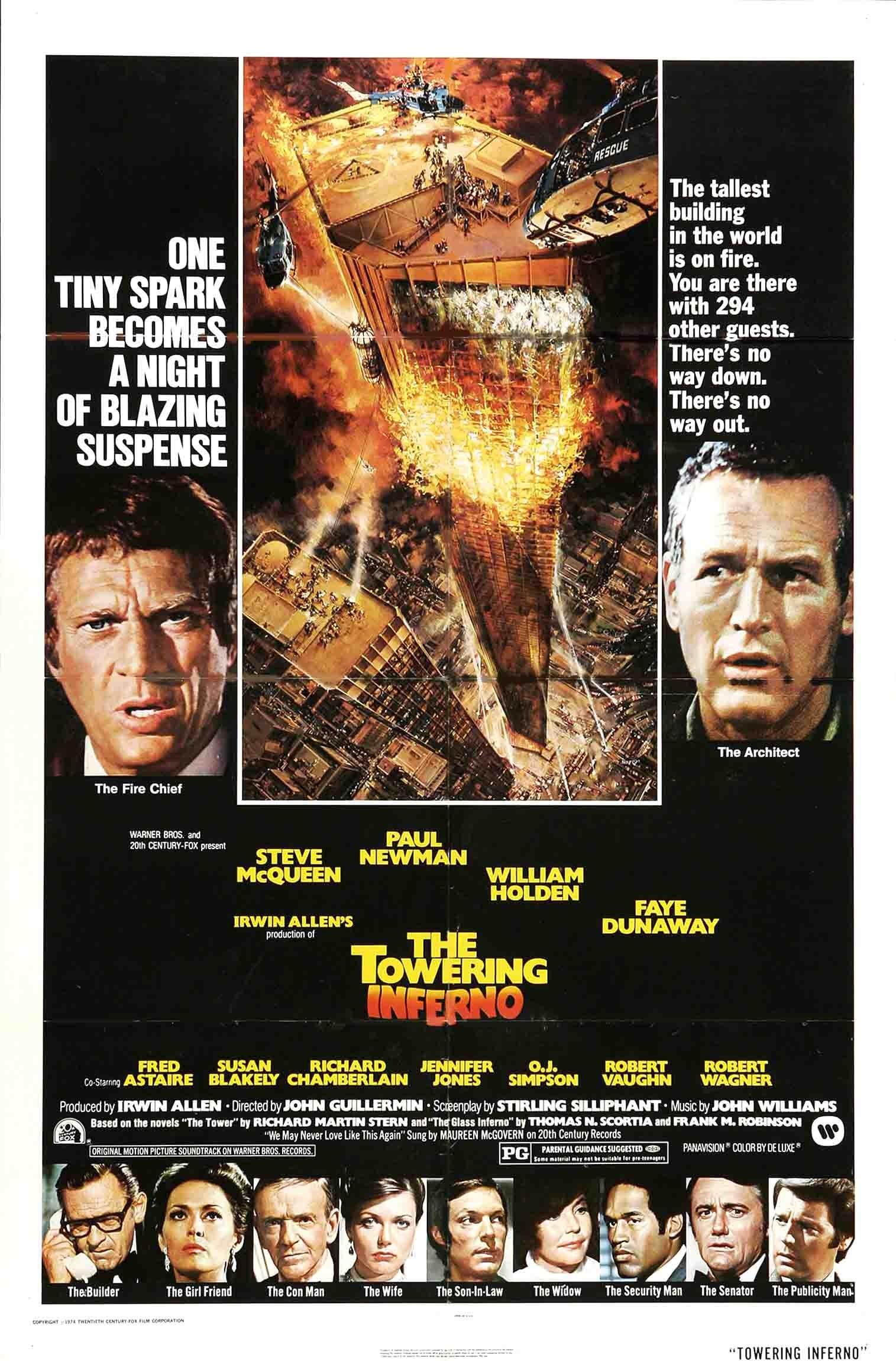 Постер фильма Вздымающийся ад | Towering Inferno