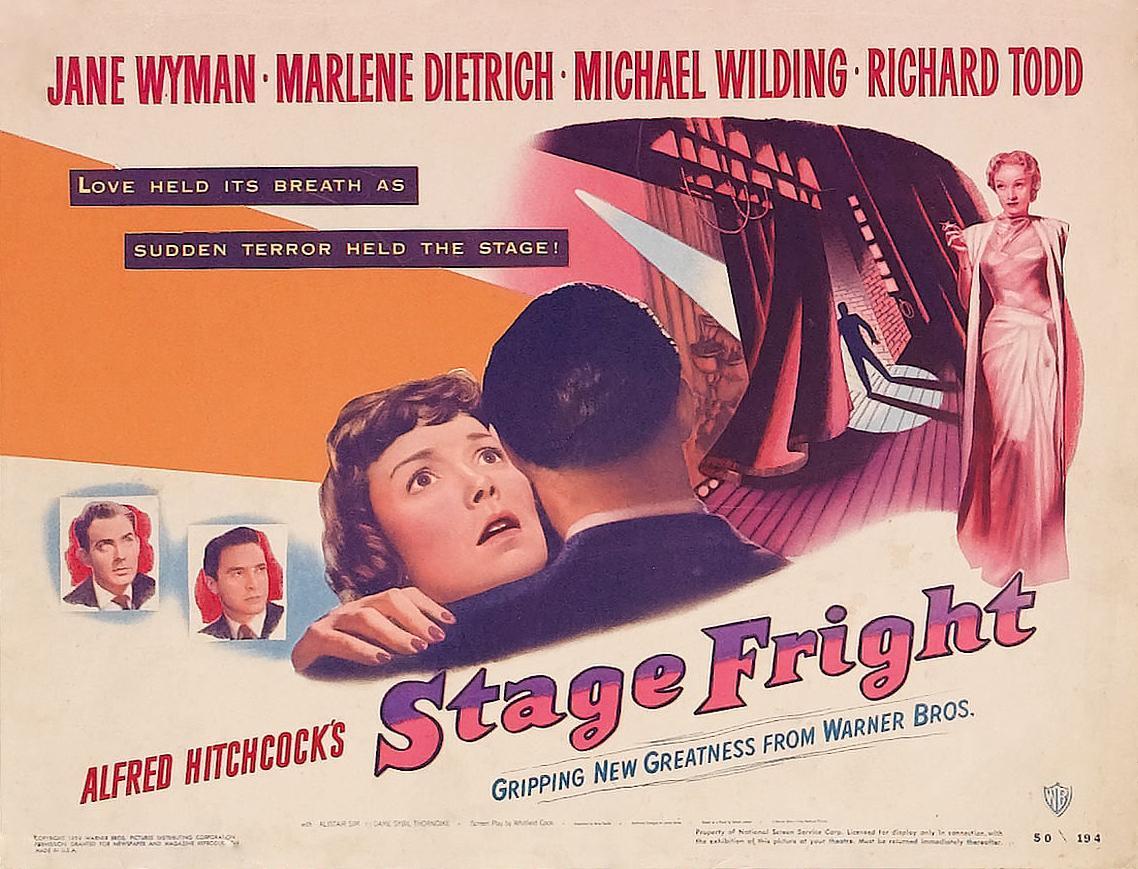 Постер фильма Страх сцены | Stage Fright