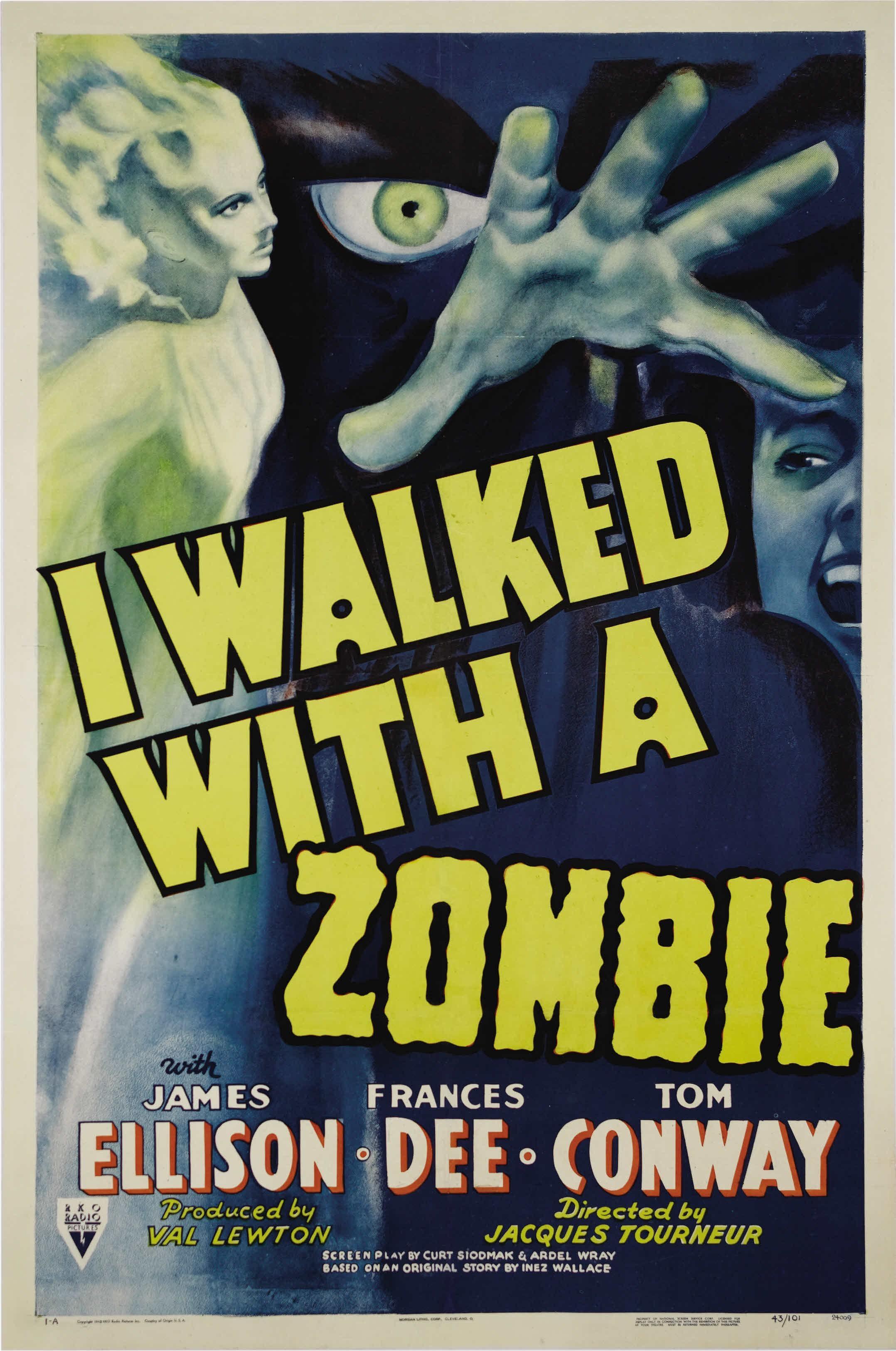 Постер фильма Я гуляла с зомби | I Walked with a Zombie