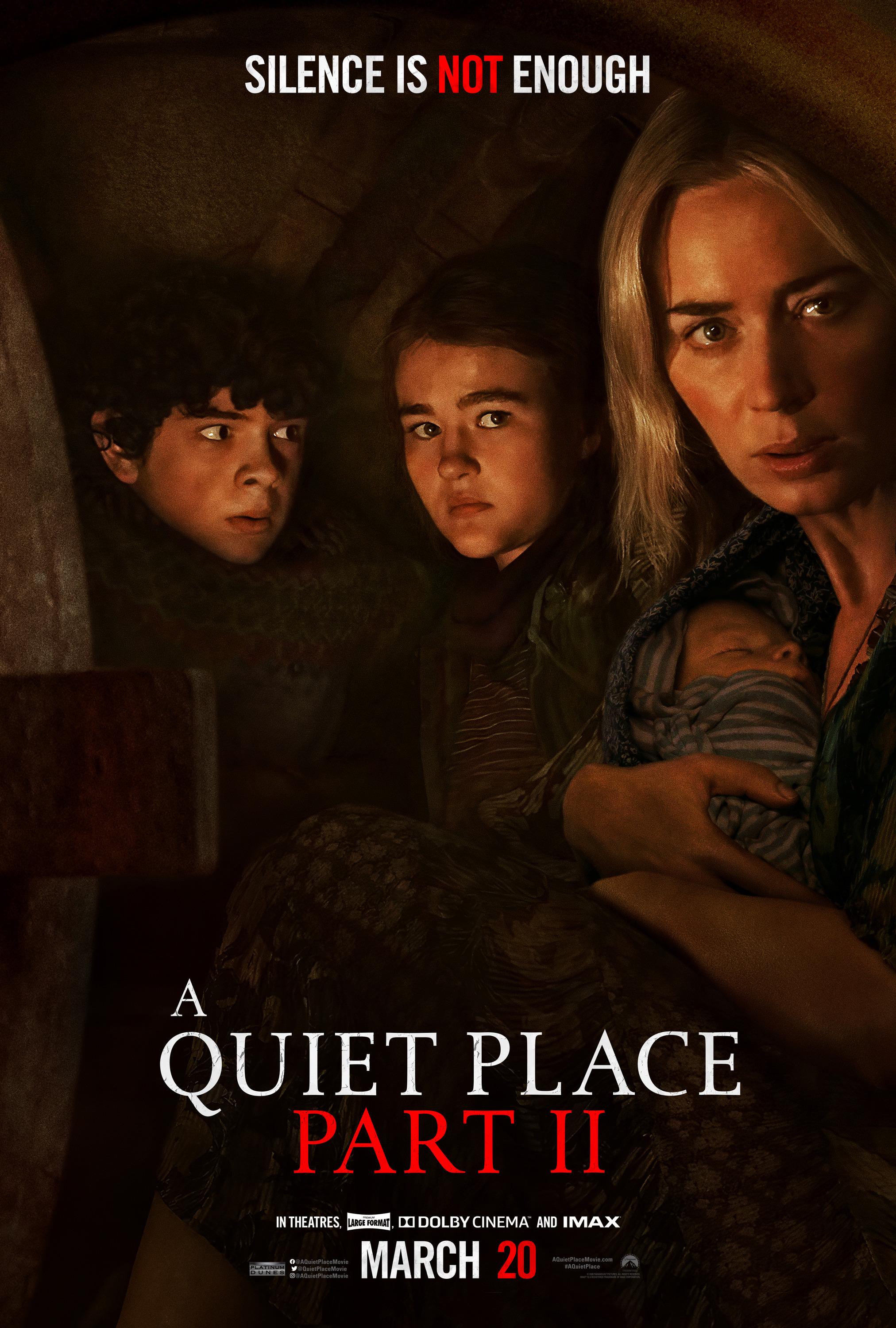 Постер фильма Тихое место 2 | A Quiet Place Part II