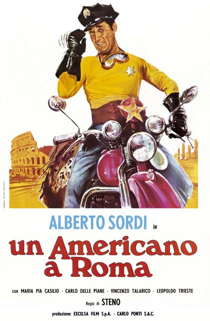 Постер фильма Американец в Риме | americano a Roma
