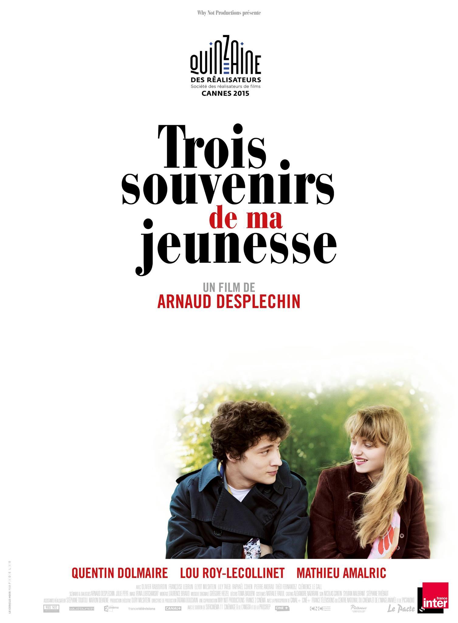 Постер фильма Три воспоминания моей юности | Trois souvenirs de ma jeunesse