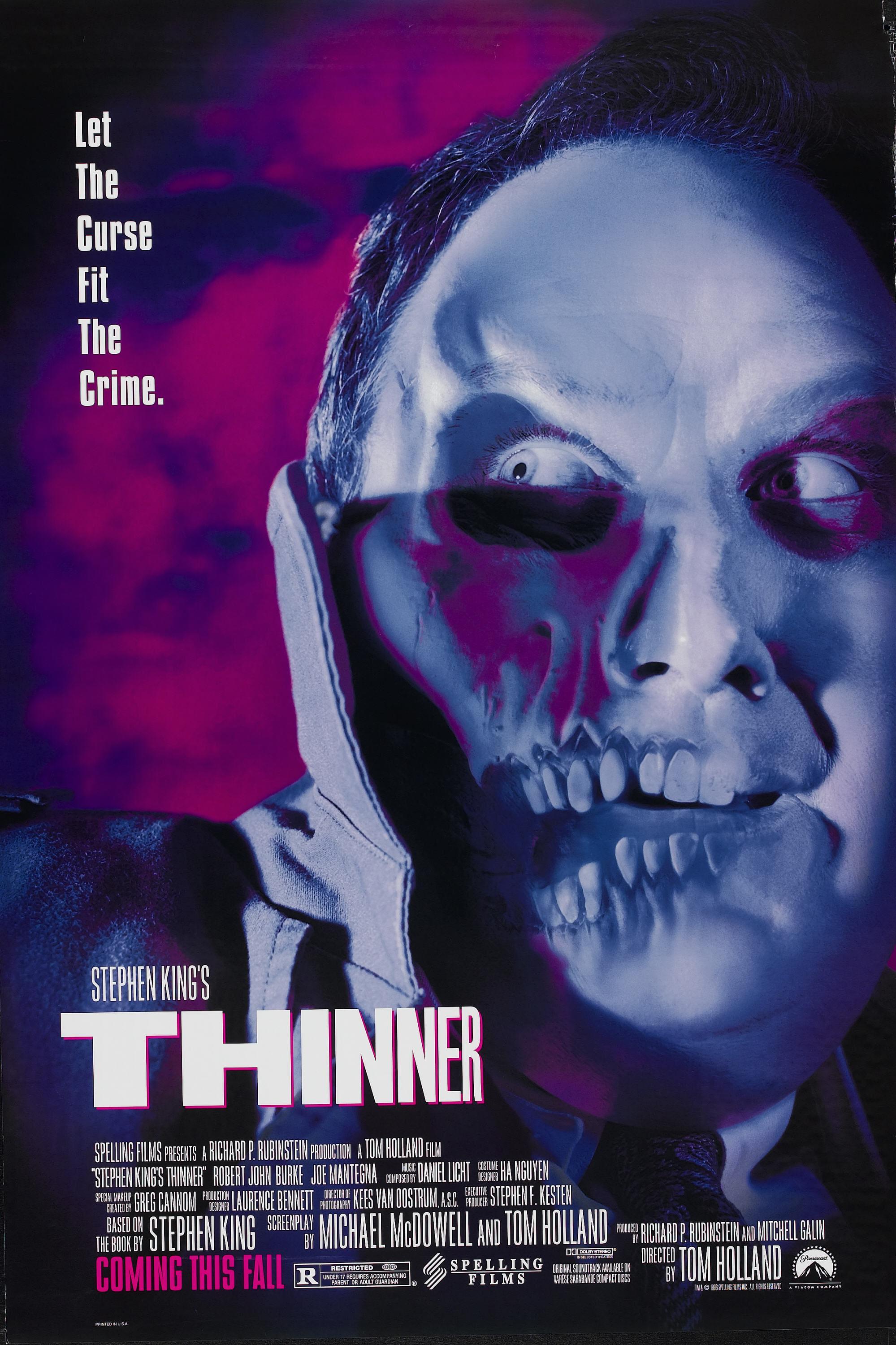Постер фильма Худеющий | Thinner