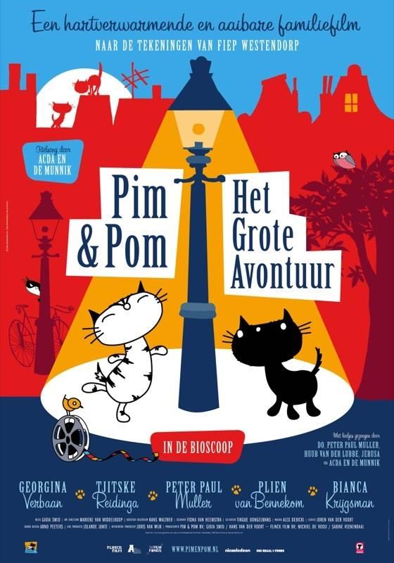 Постер фильма Pim & Pom: Het Grote Avontuur