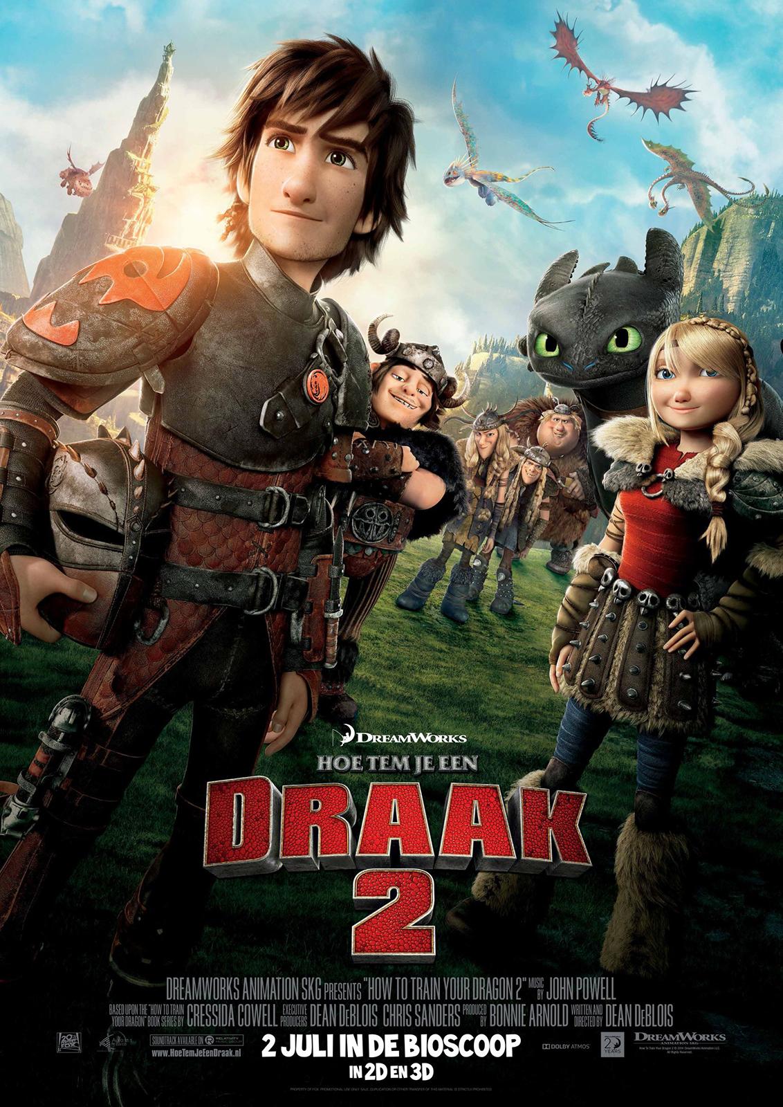 Постер фильма Как приручить дракона 2 | How to Train Your Dragon 2