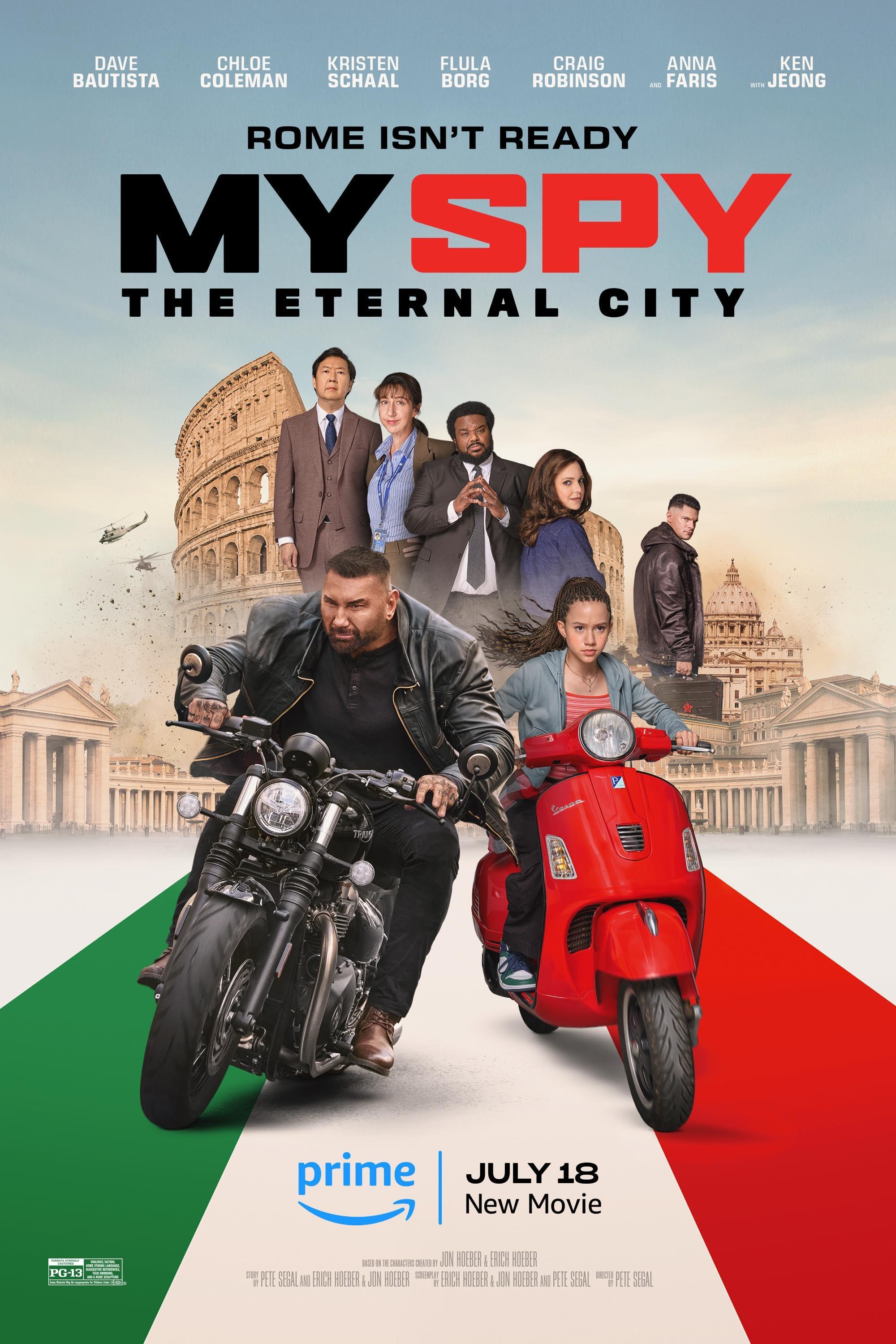 Постер фильма My Spy: The Eternal City