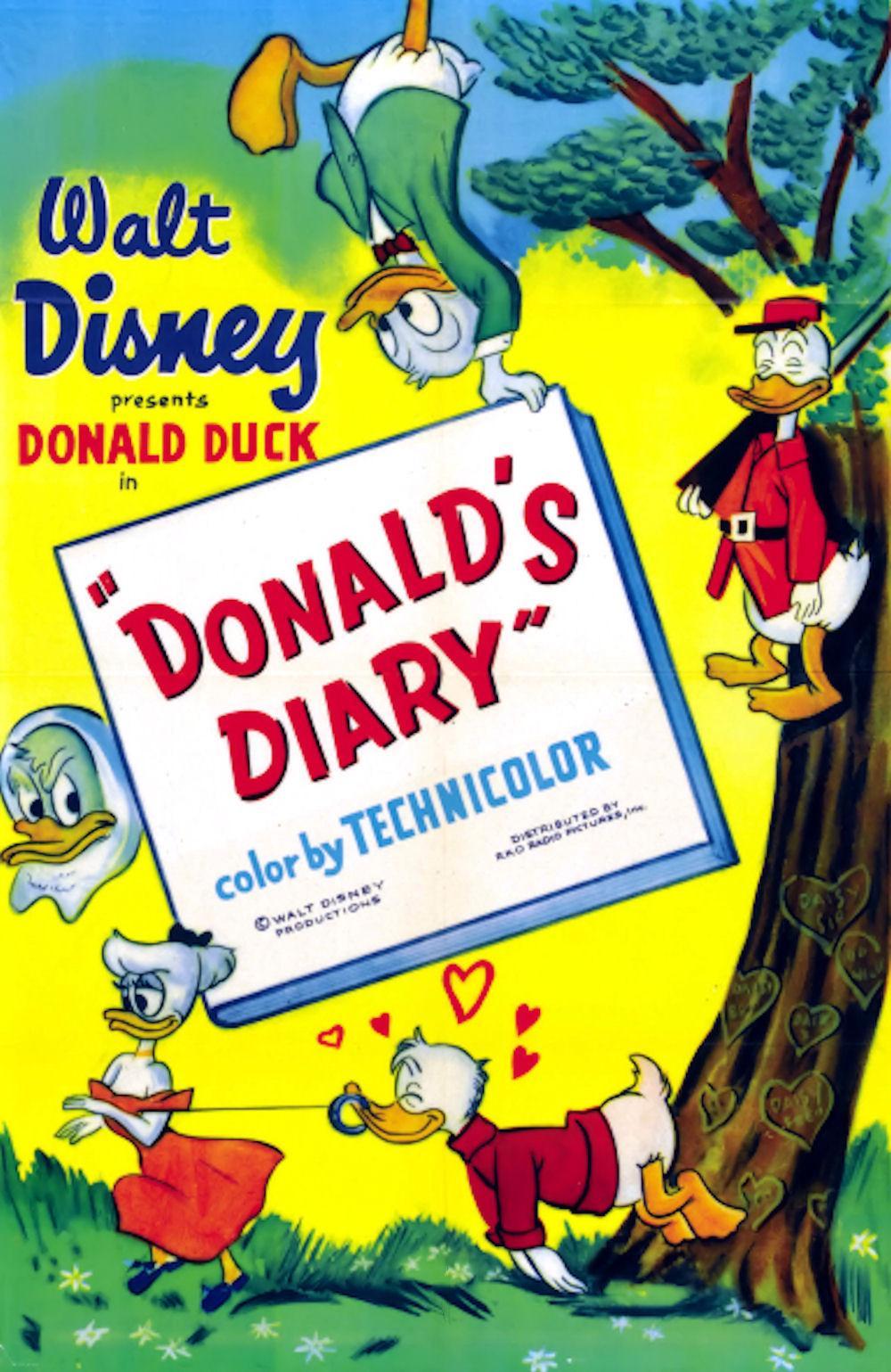 Постер фильма Donald's Diary