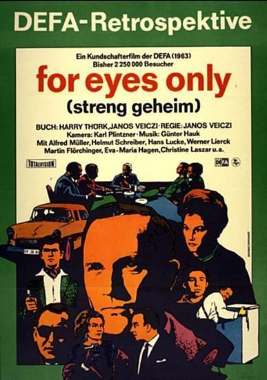 Постер фильма For Eyes Only