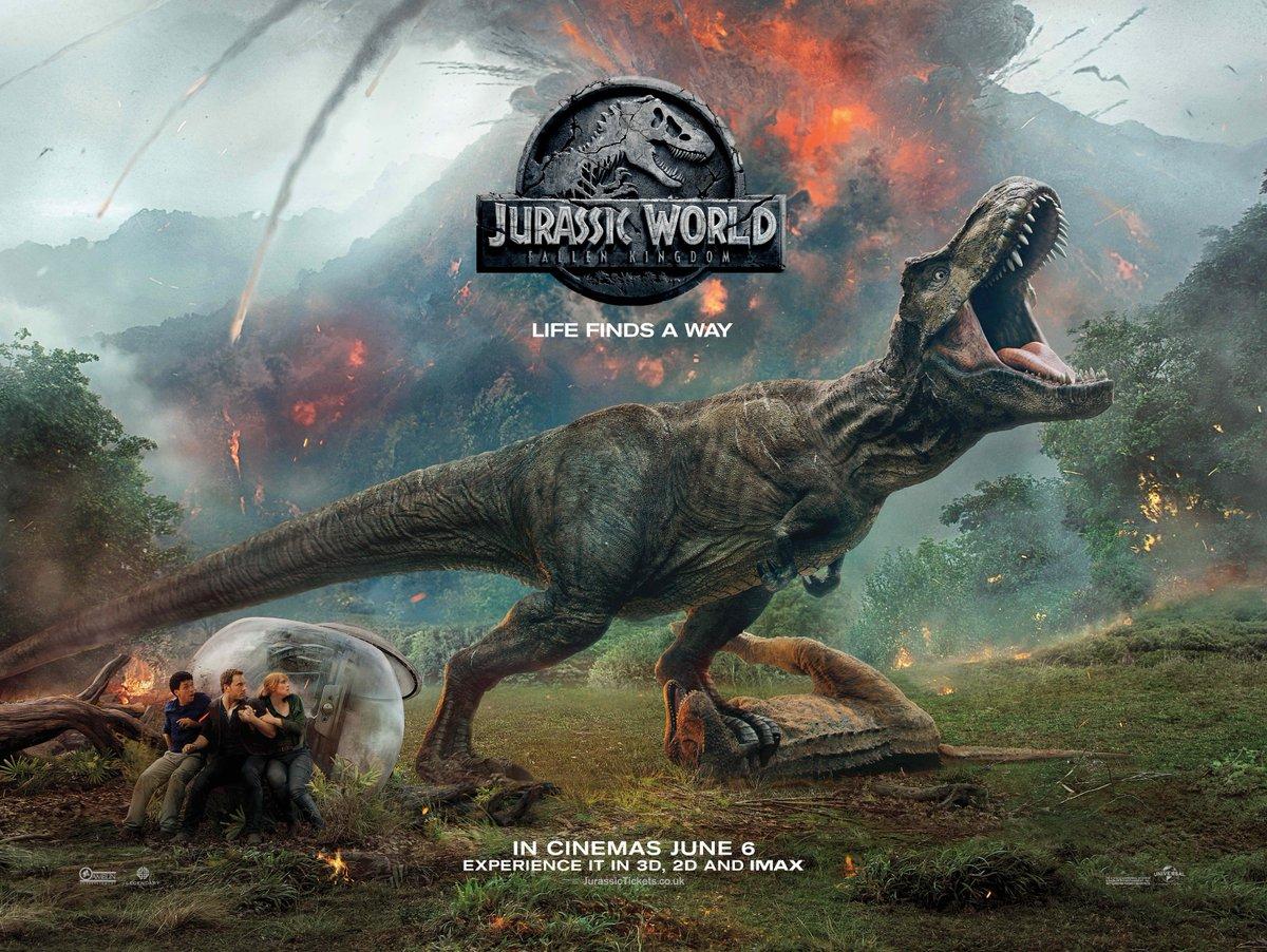 Постер фильма Мир Юрского периода 2 | Jurassic World: Fallen Kingdom 