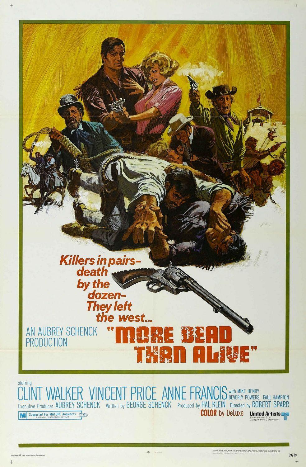 Постер фильма More Dead Than Alive