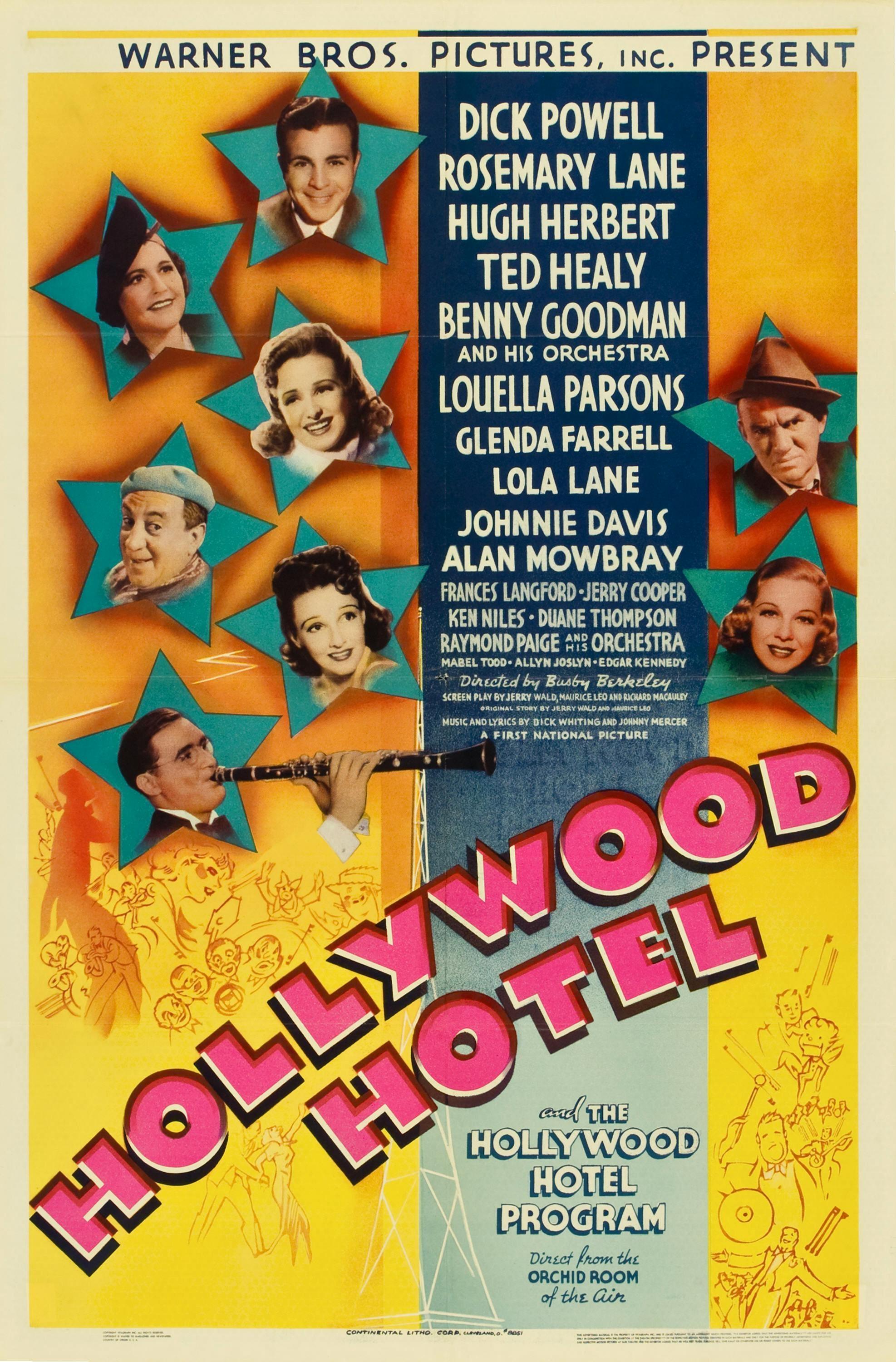 Постер фильма Голливудский отель | Hollywood Hotel