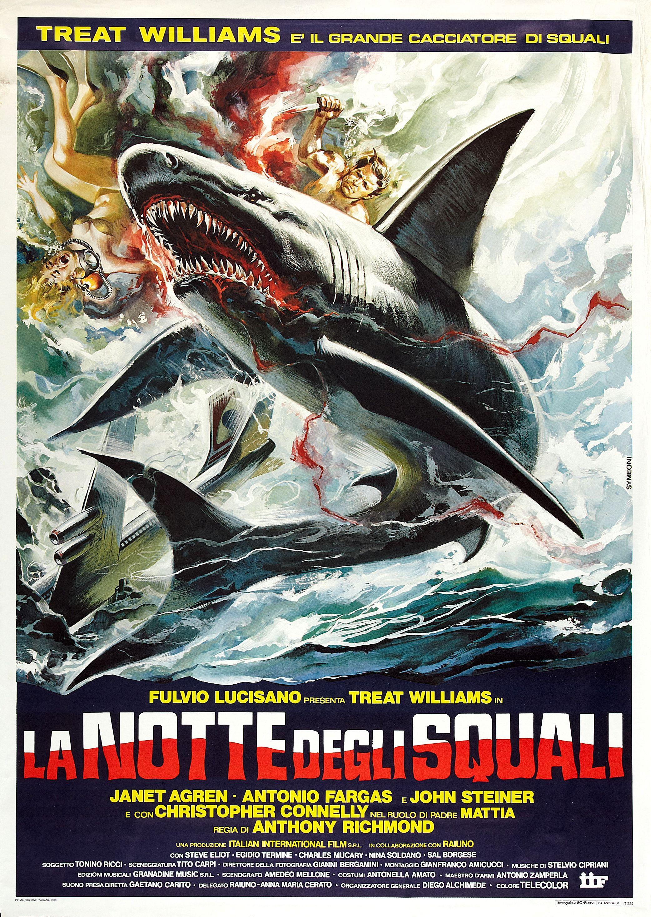 Постер фильма notte degli squali