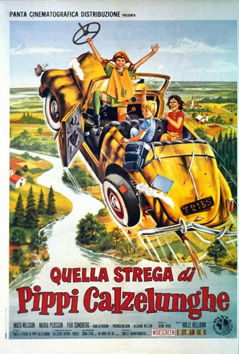Постер фильма På rymmen med Pippi Långstrump