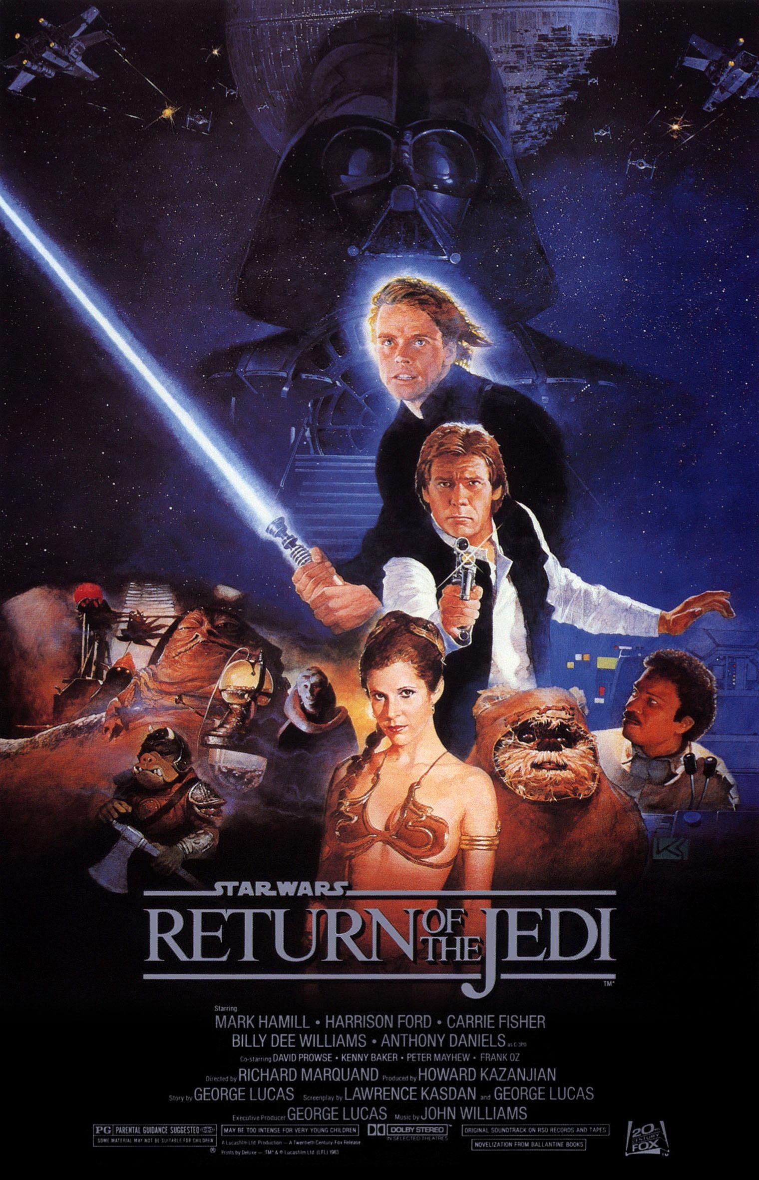 Постер фильма Звездные войны: Эпизод 6 - Возвращение Джедая | Star Wars: Episode VI - Return of the Jedi