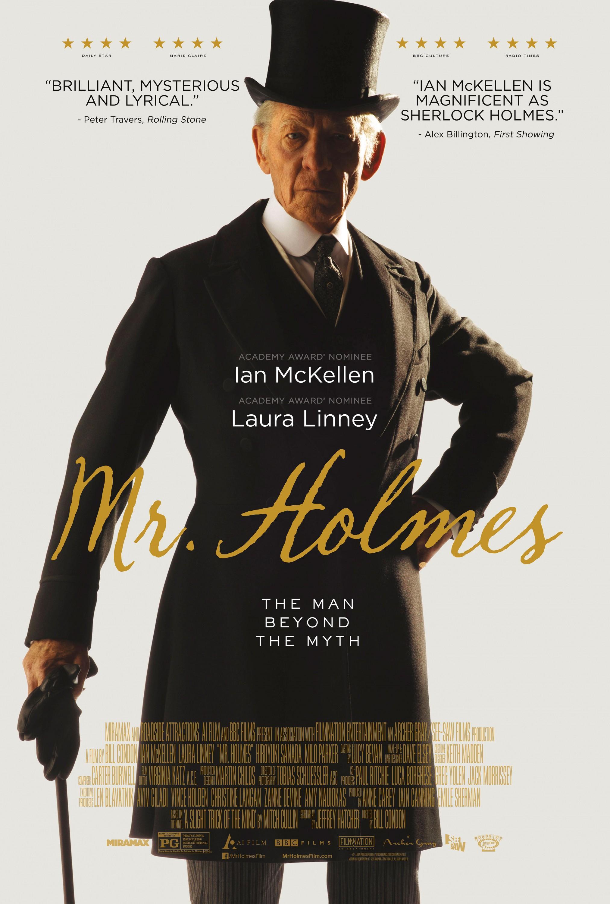 Постер фильма Мистер Холмс | Mr. Holmes
