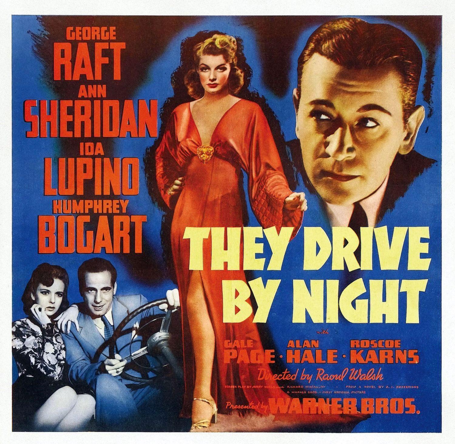 Постер фильма Они ехали ночью | They Drive by Night