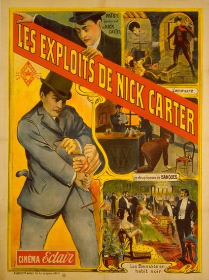 Постер фильма Nick Carter, le roi des détectives - Épisode 6: Les bandits en habits noirs
