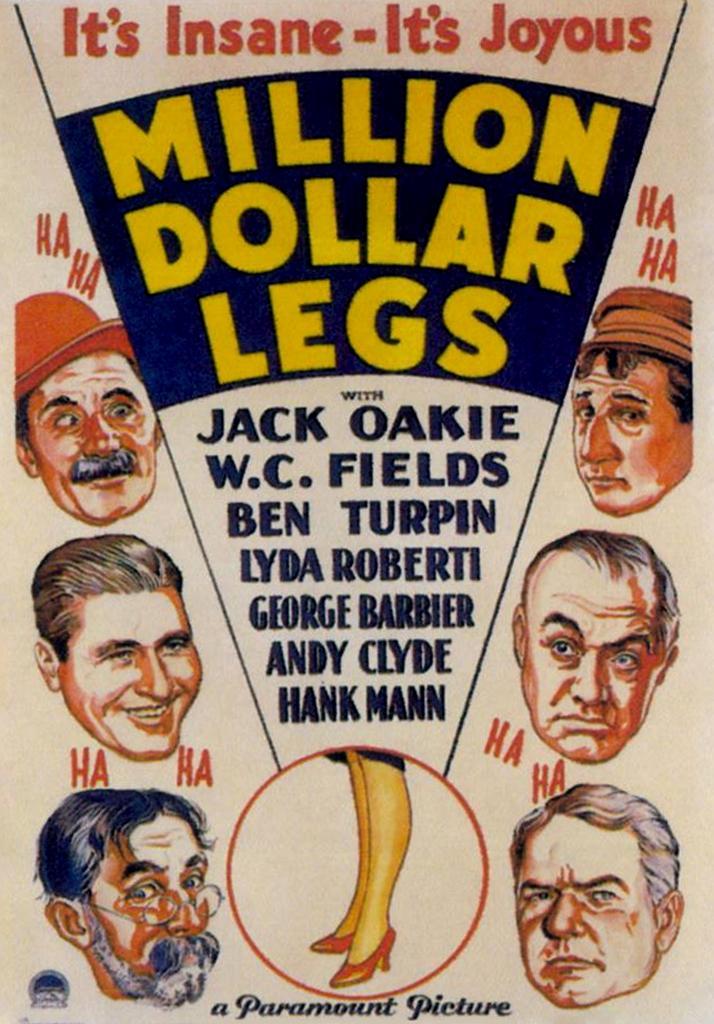 Постер фильма Ножки за миллион долларов | Million Dollar Legs