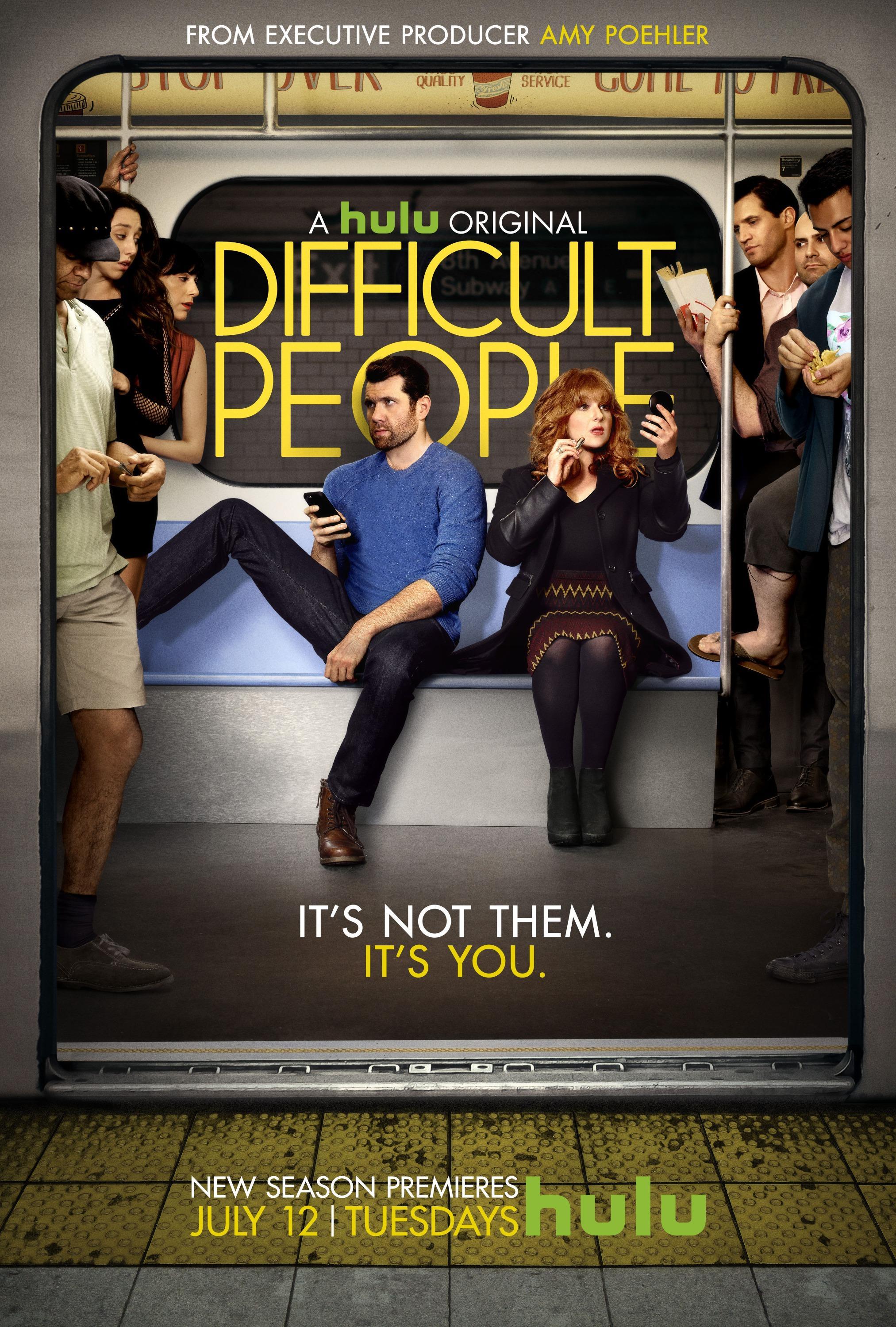 Постер фильма Сложные люди | Difficult People