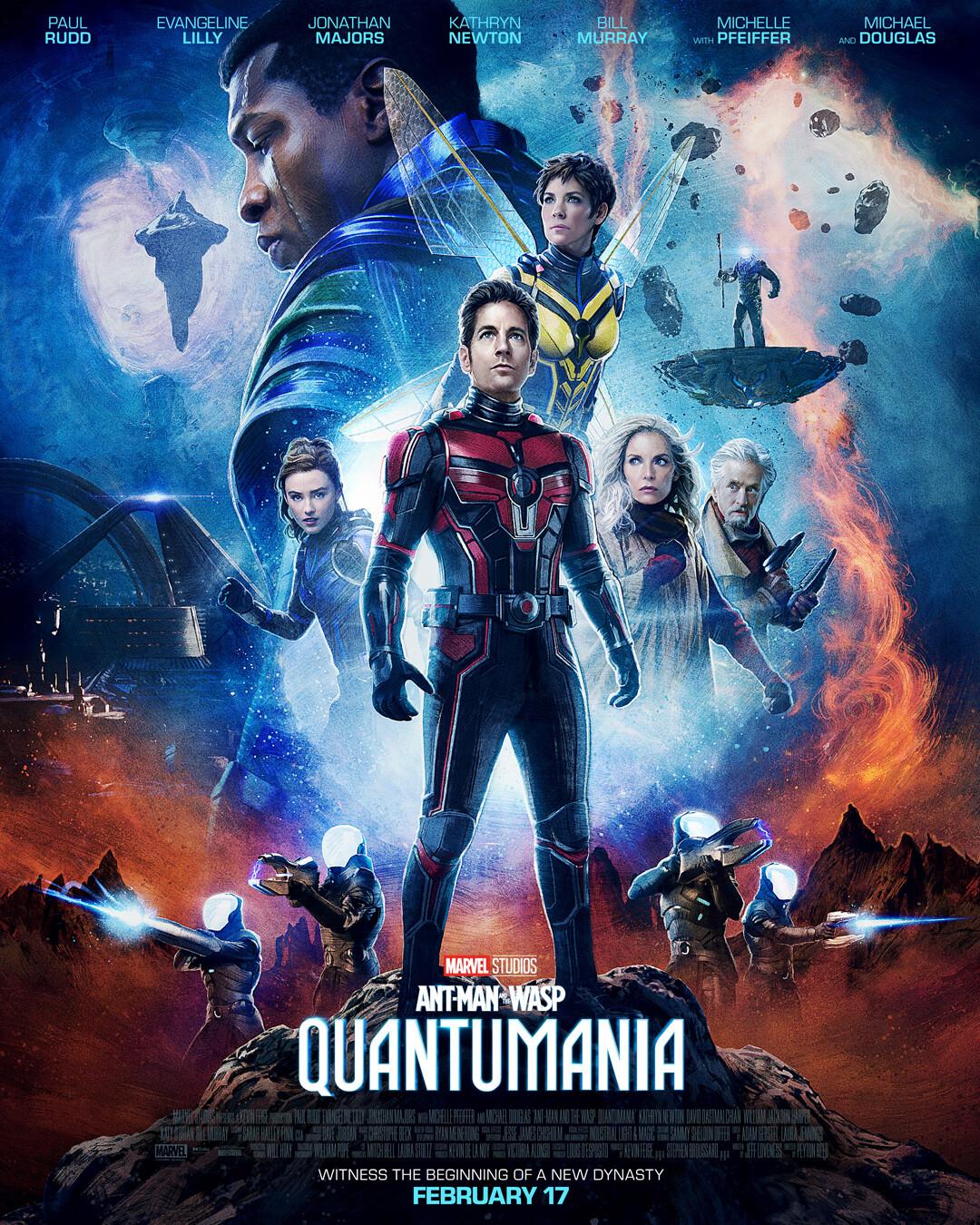 Постер фильма Человек‑муравей и Оса: Квантомания | Ant-Man and the Wasp: Quantumania