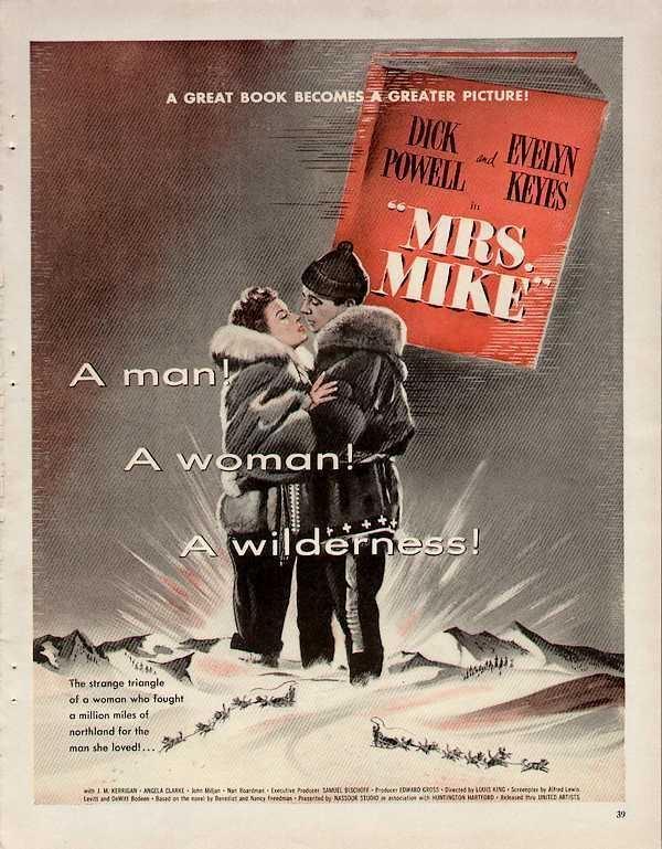 Постер фильма Mrs. Mike