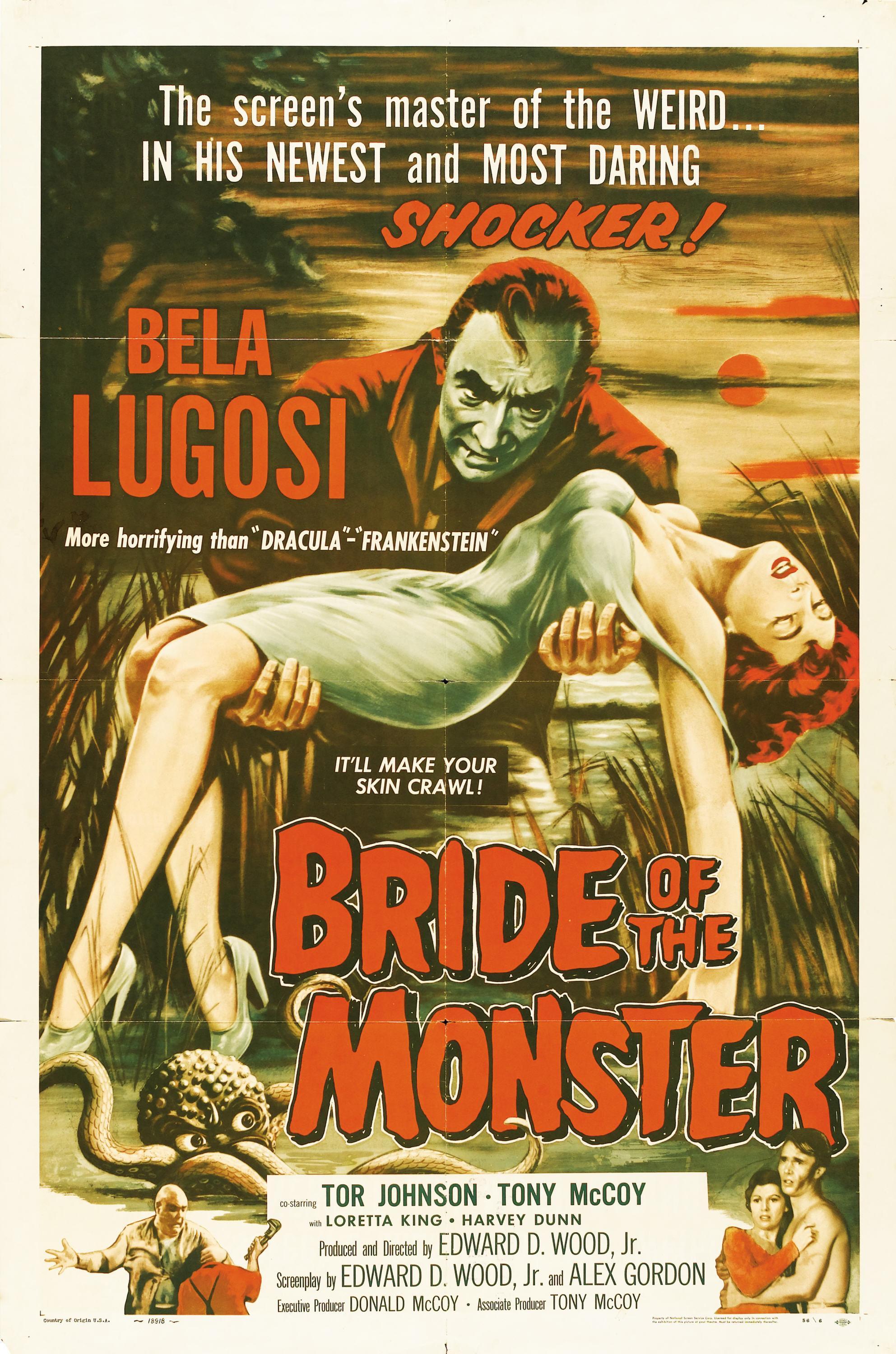 Постер фильма Невеста монстра | Bride of the Monster