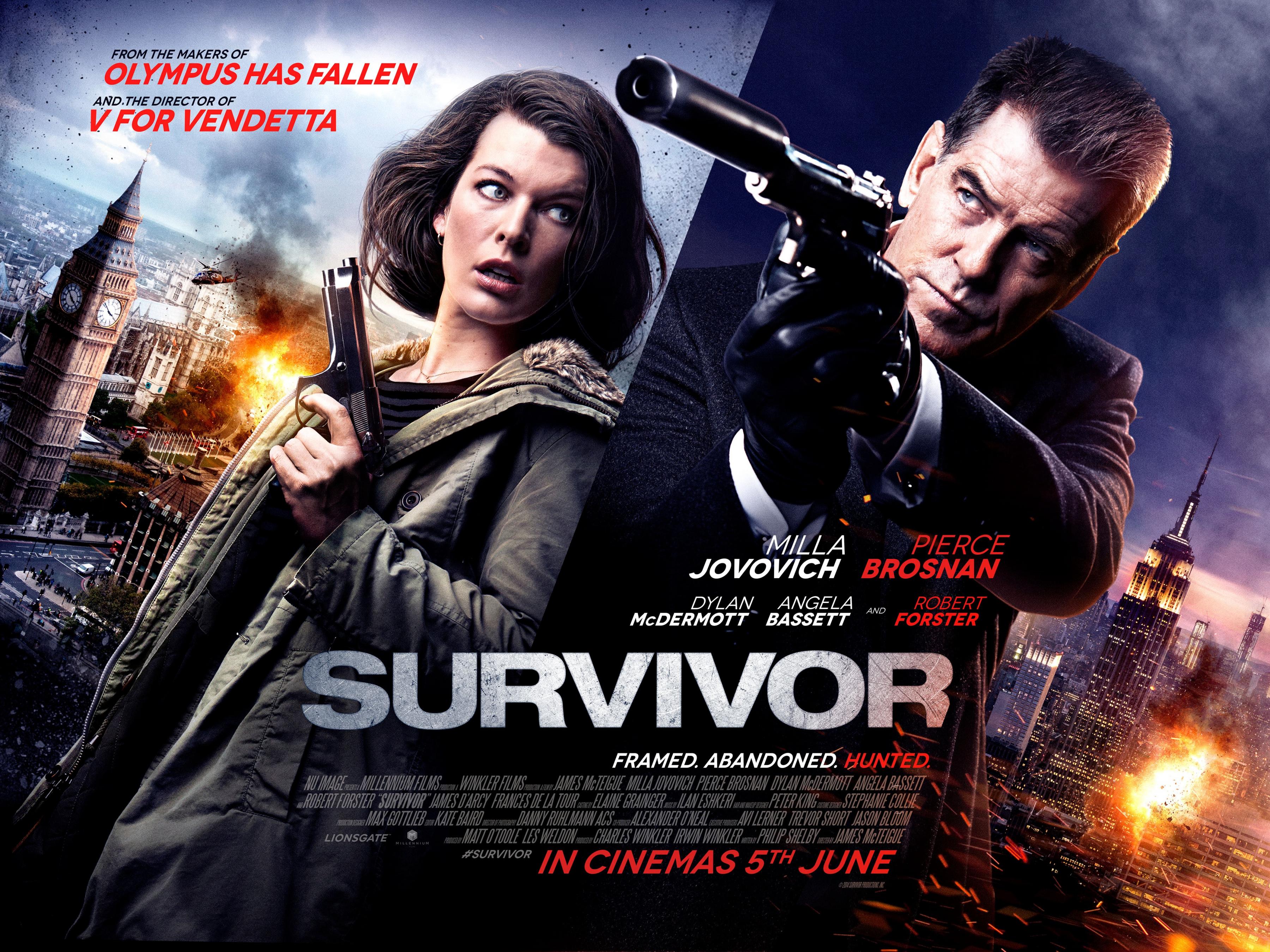 Постер фильма Уцелевшая | Survivor