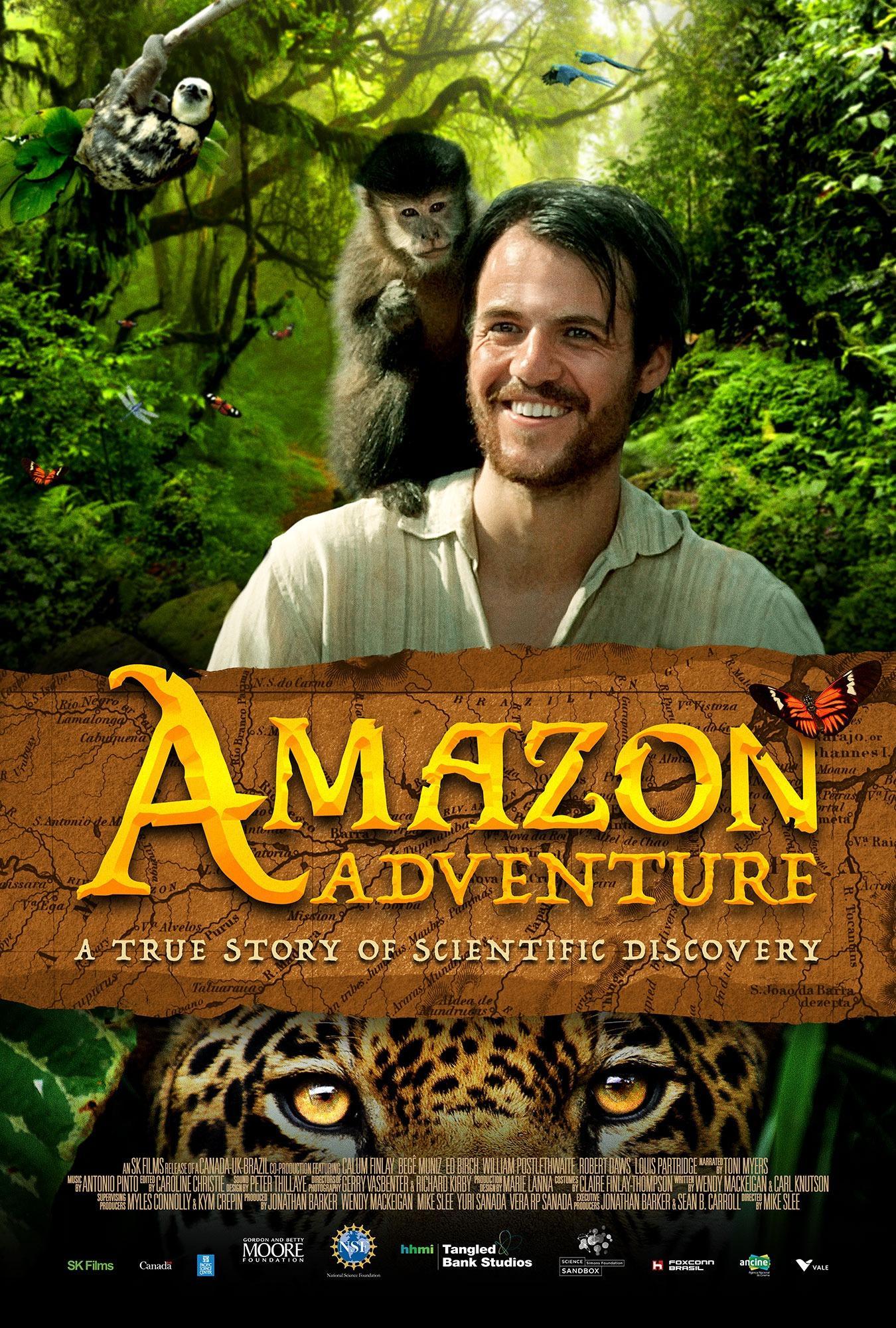 Постер фильма Amazon Adventure