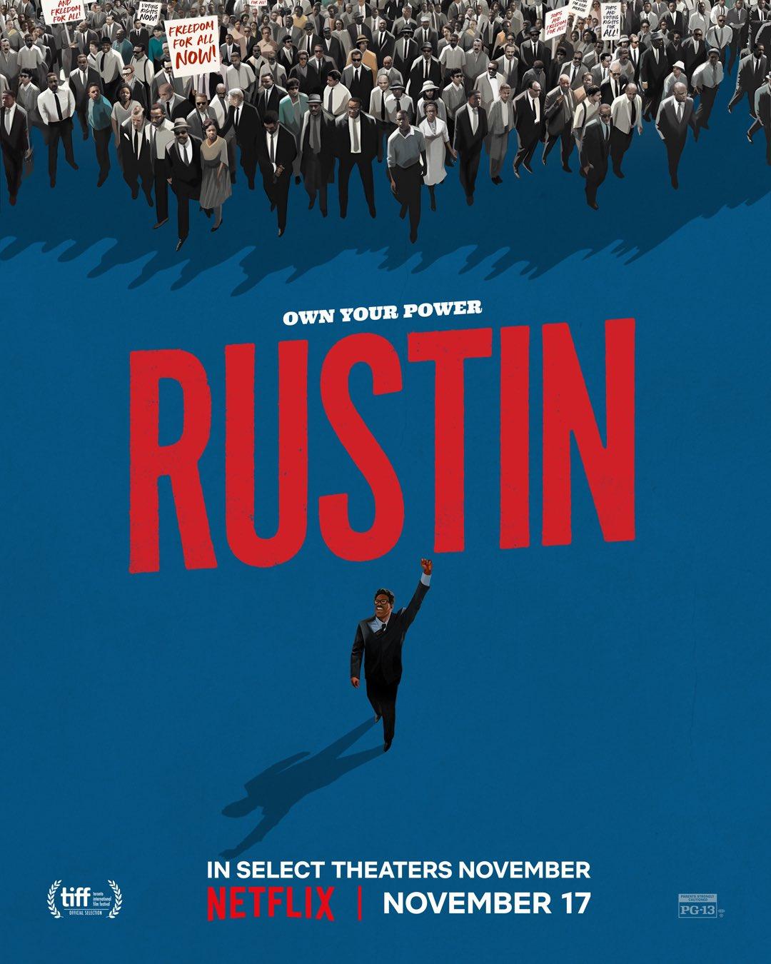 Постер фильма Растин | Rustin