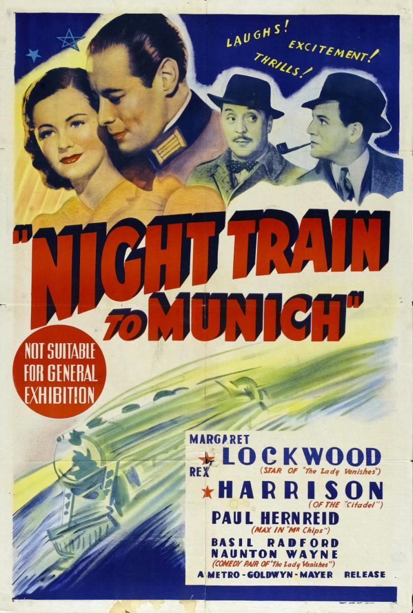 Постер фильма Ночной поезд в Мюнхен | Night Train to Munich