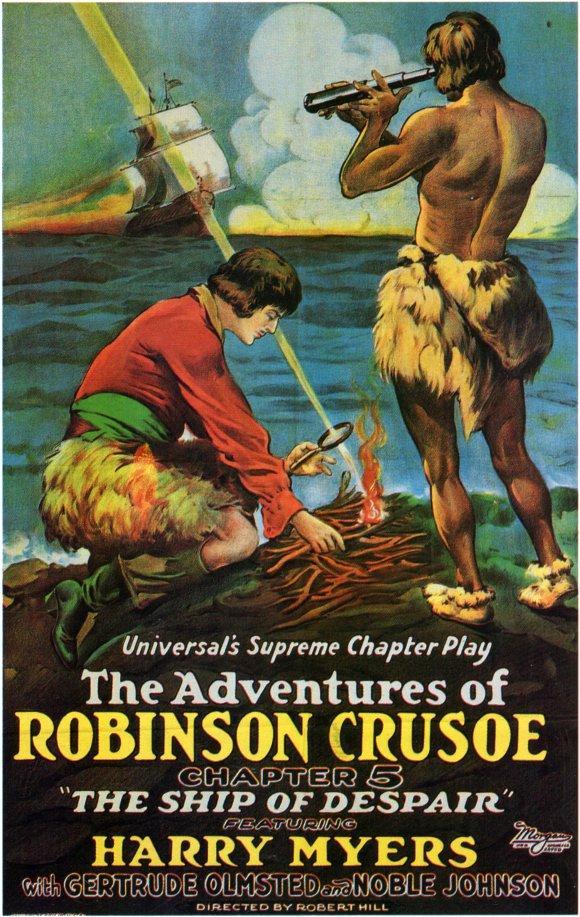 Постер фильма Adventures of Robinson Crusoe