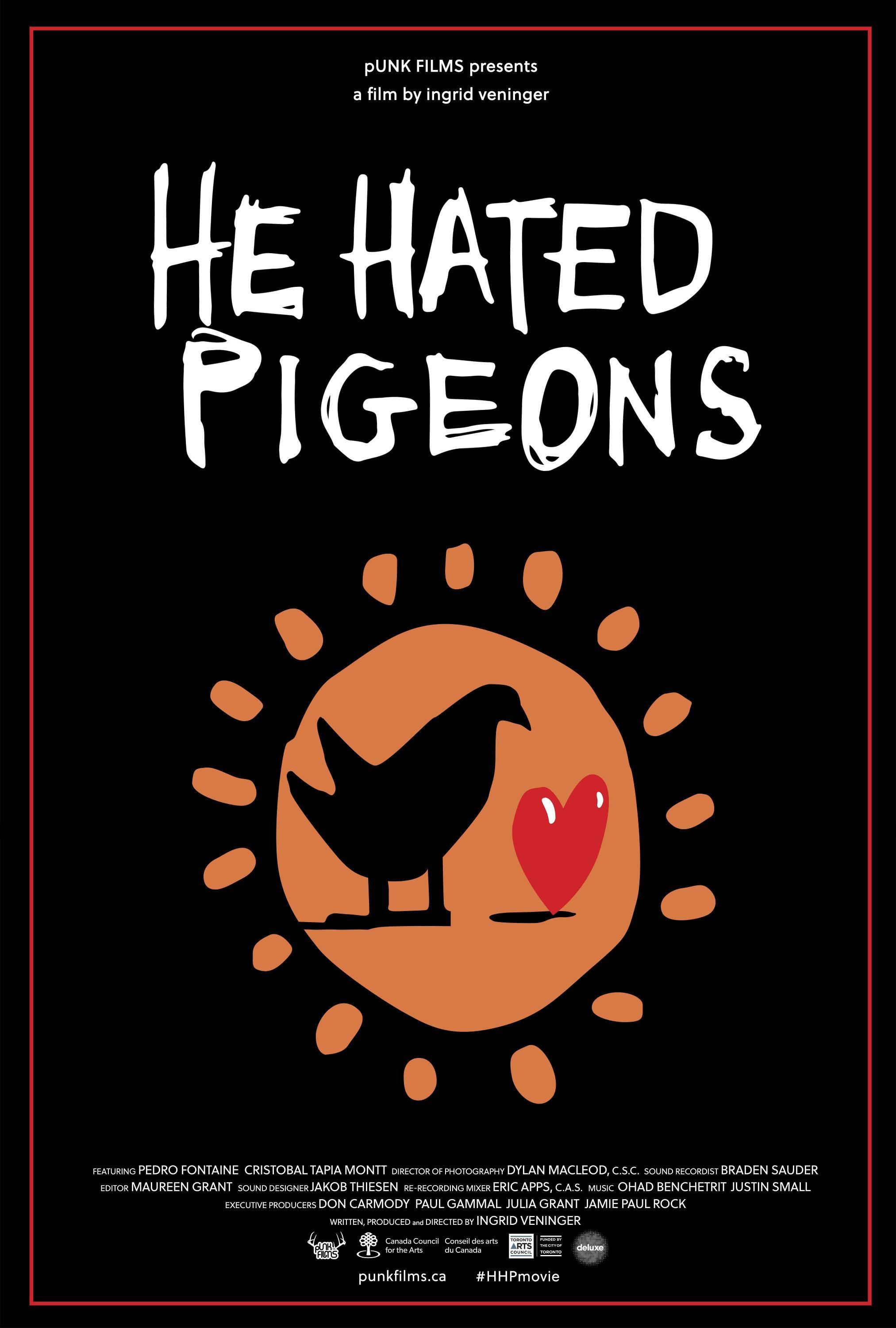 Постер фильма He Hated Pigeons