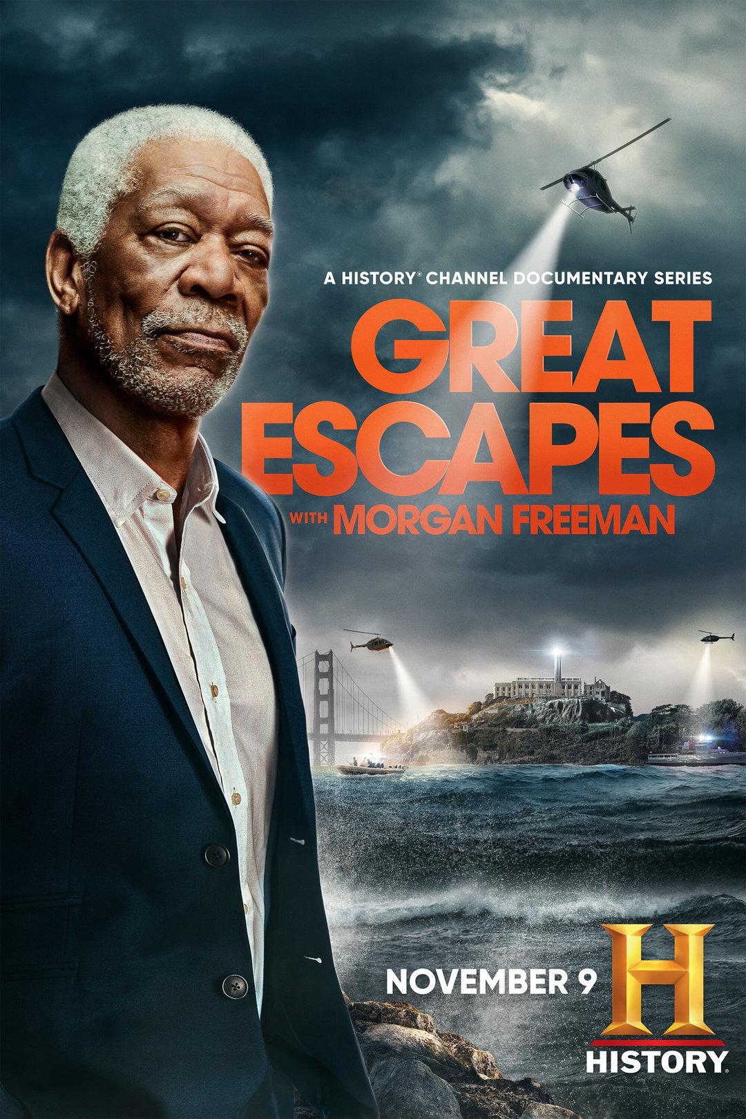 Постер фильма Великие побеги с Морганом Фрименом | Great Escapes with Morgan Freeman