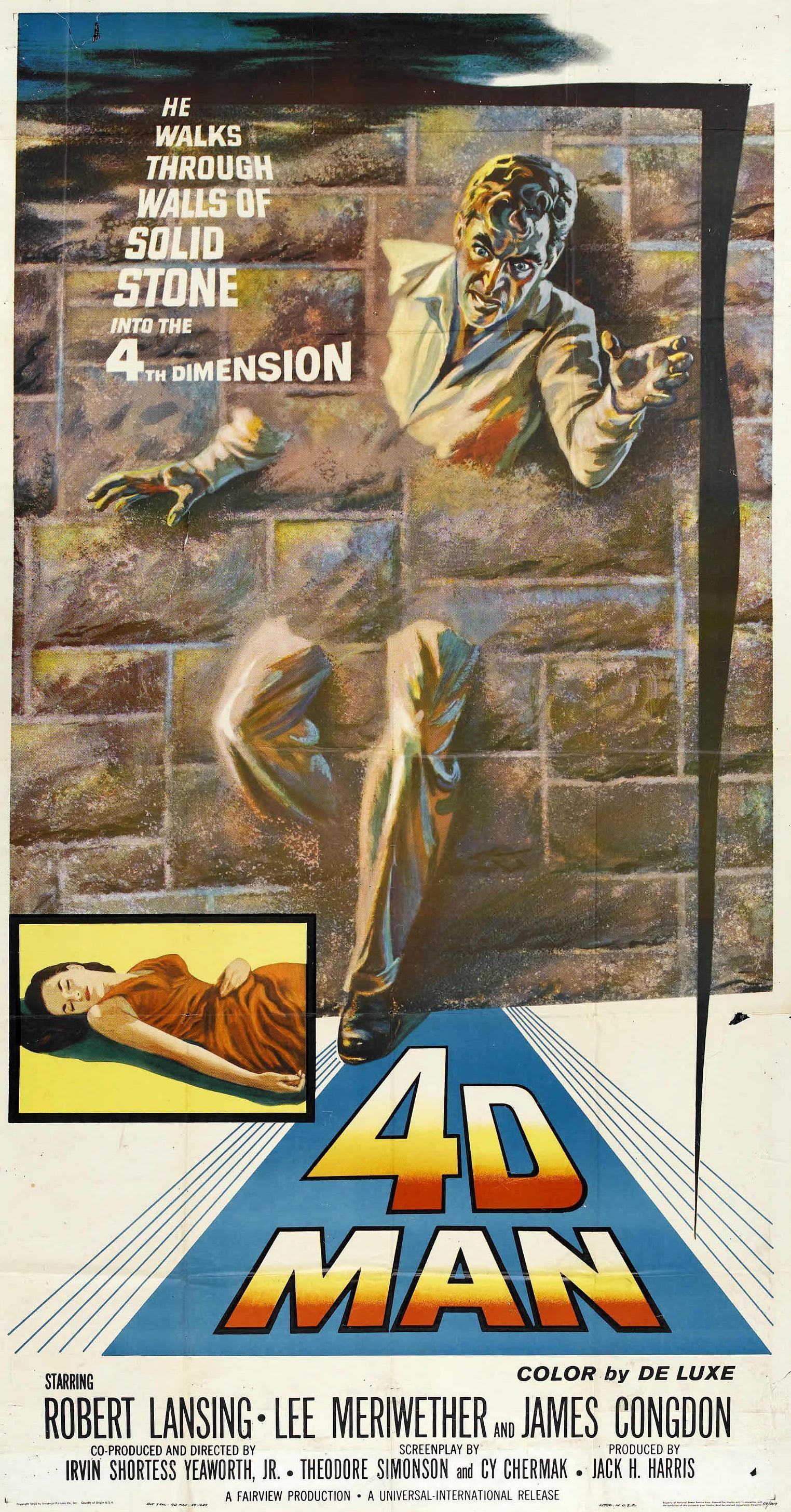 Постер фильма 4D Man