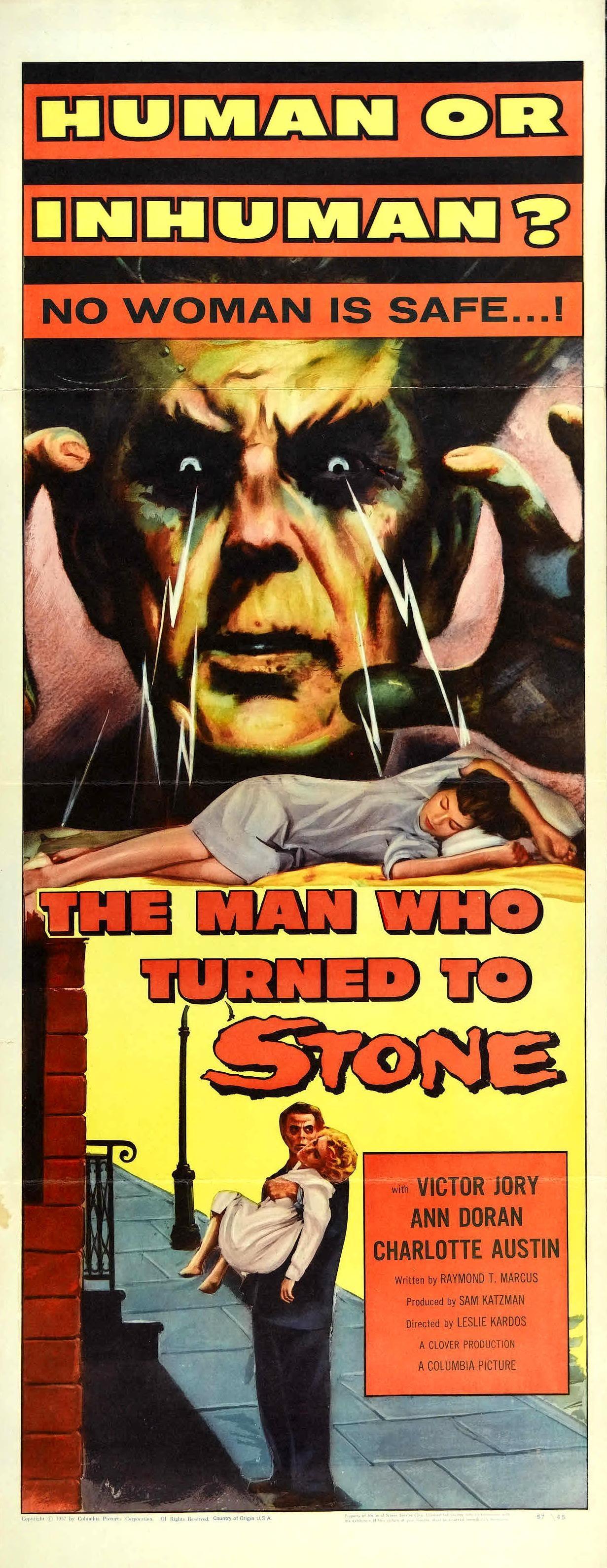 Постер фильма Man Who Turned to Stone