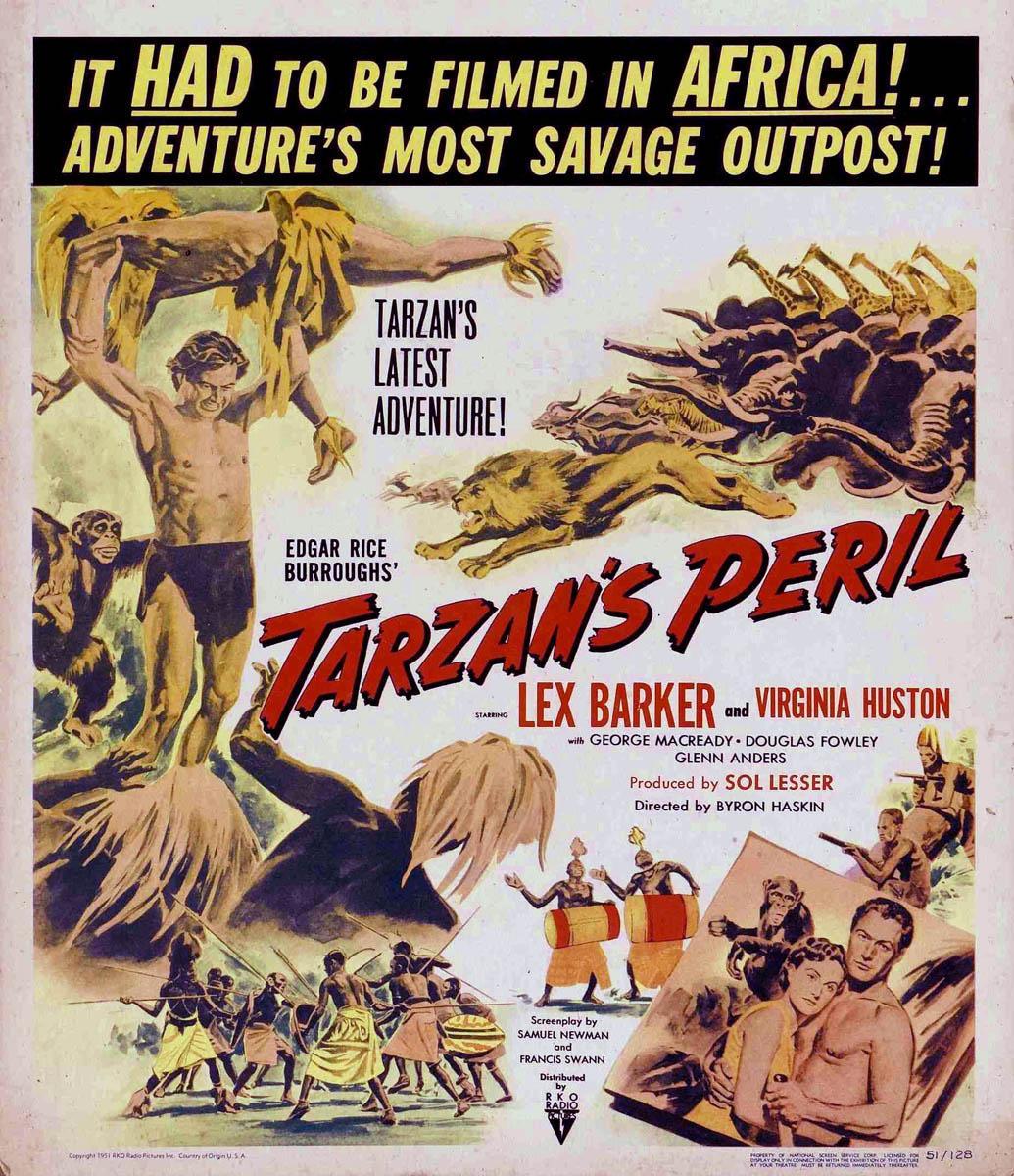 Постер фильма Тарзан в опасности | Tarzan's Peril