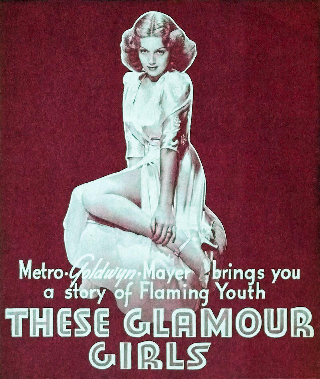 Постер фильма These Glamour Girls