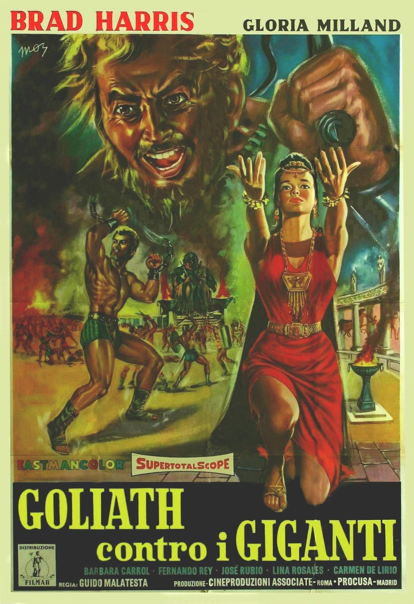 Постер фильма Легенда о Голиафе | Goliath contro i giganti