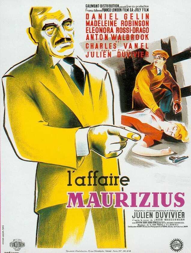 Постер фильма L'affaire Maurizius