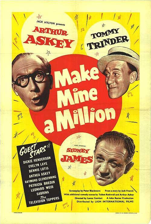 Постер фильма Make Mine a Million